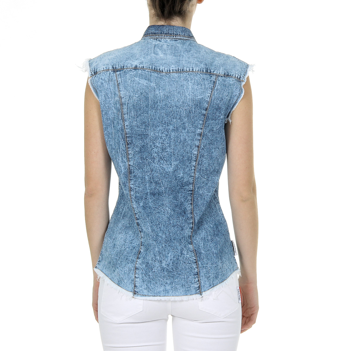 Camisa vaquera sin mangas para mujer Andrew Charles CAMILIA