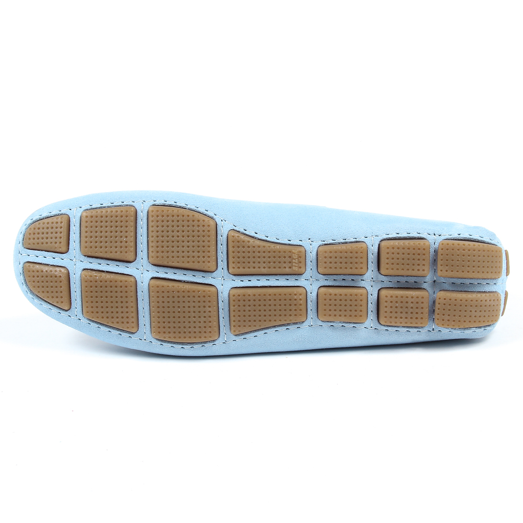 Mocasín V 1969 Italia para mujer azul claro PISA