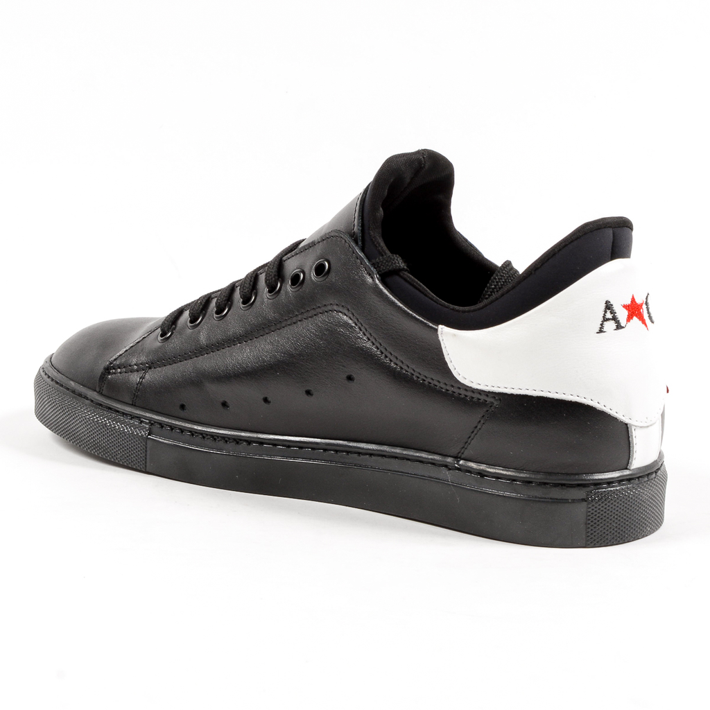 Andrew Charles Mens Sneaker Black KANIE