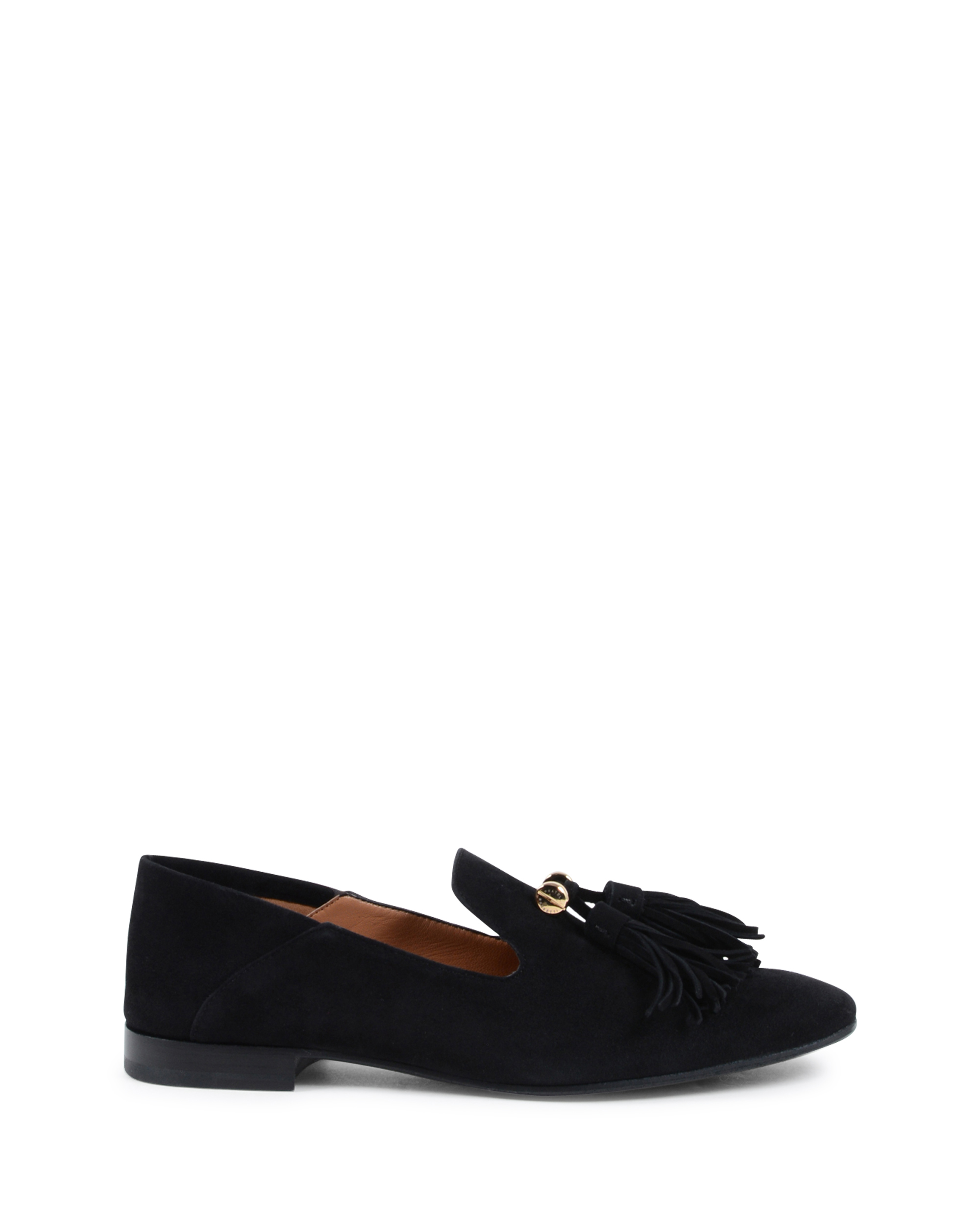 Mocasines Fratelli Rossetti Mujer Negro 66351 SUEDE NERO