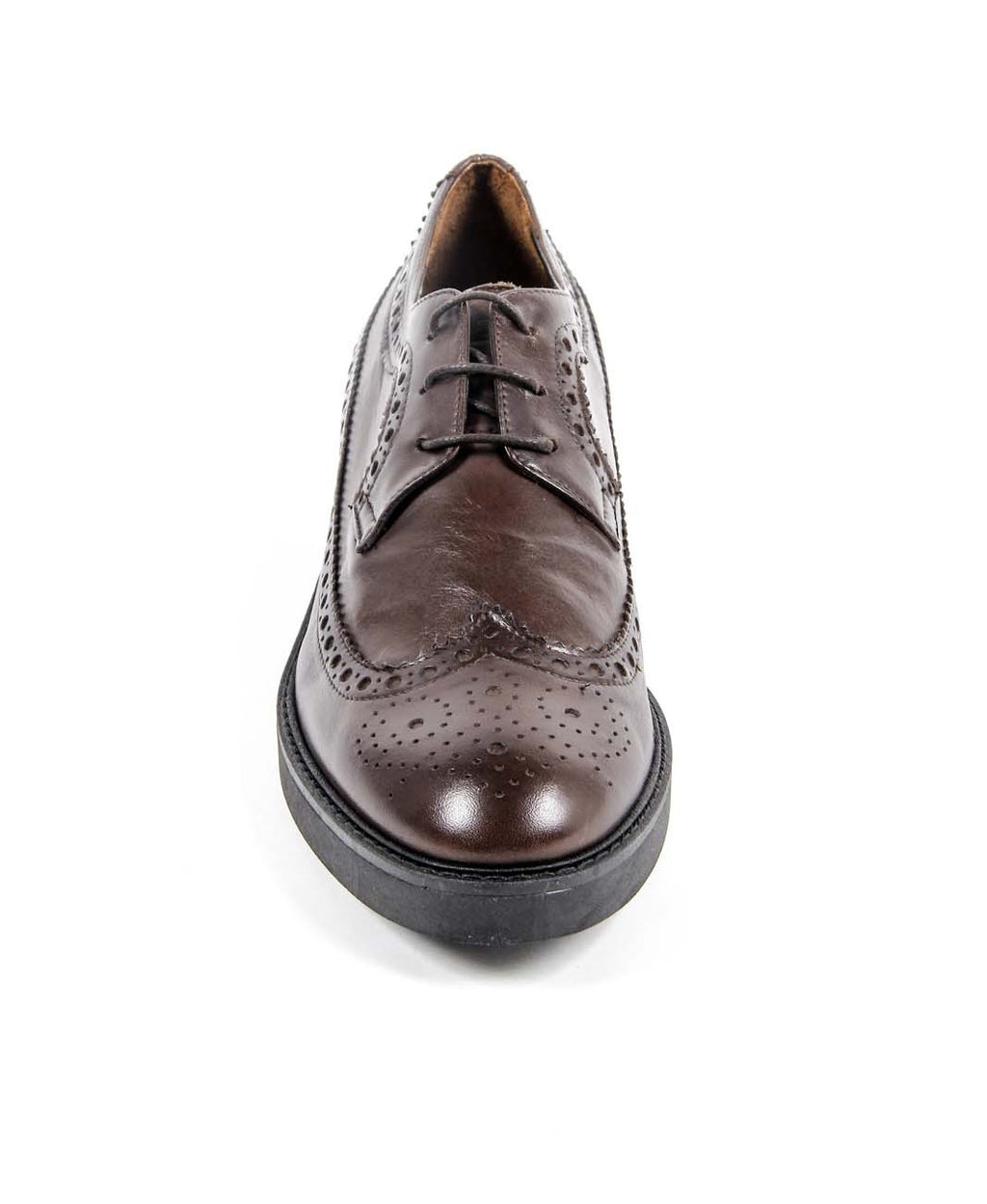 Zapato brogue para mujer V 1969 Italia B1670 VITELLO T. MORO COCCO