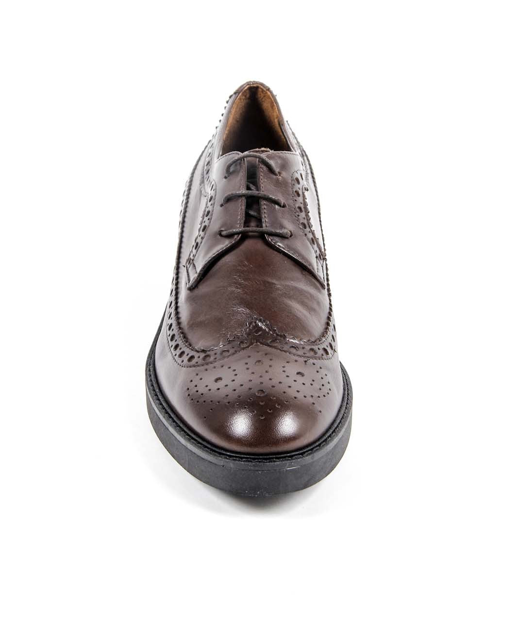 Zapato brogue para mujer V 1969 Italia B1670 VITELLO T. MORO COCCO
