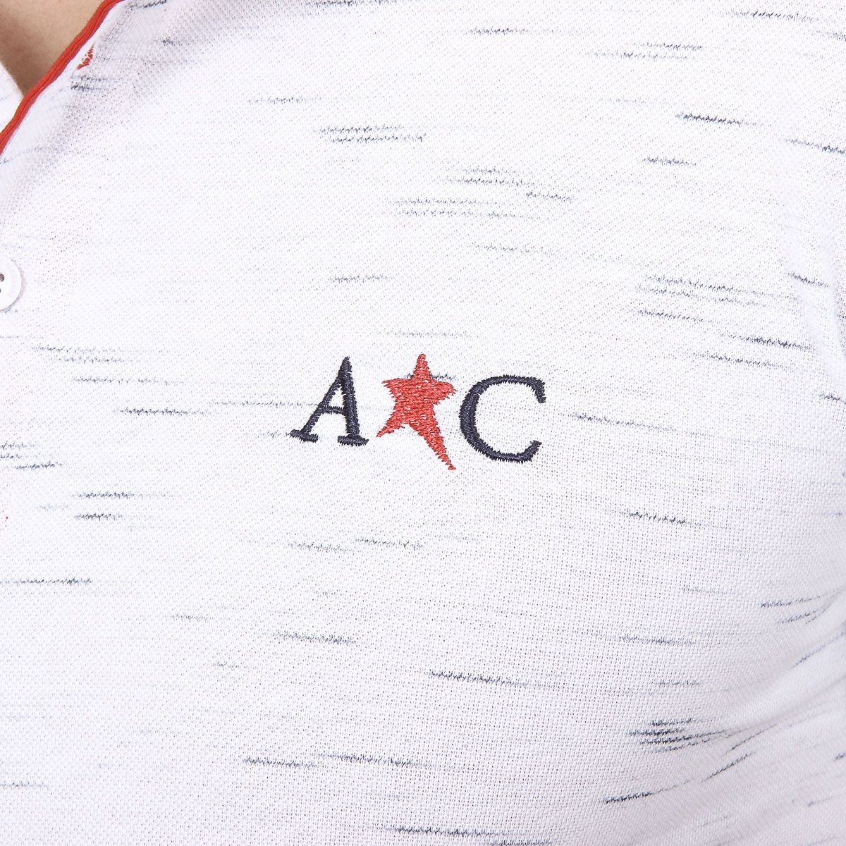 Andrew Charles Mens Polo Short Sleeves White RYAN