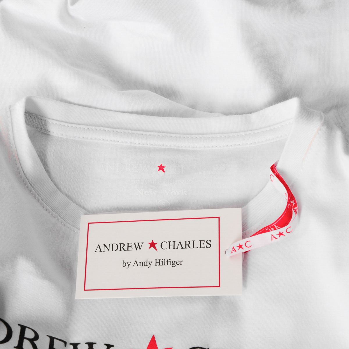 Camiseta de manga larga para mujer Andrew Charles By Andy Hilfiger TS602 031002 FENIX WHITE 003