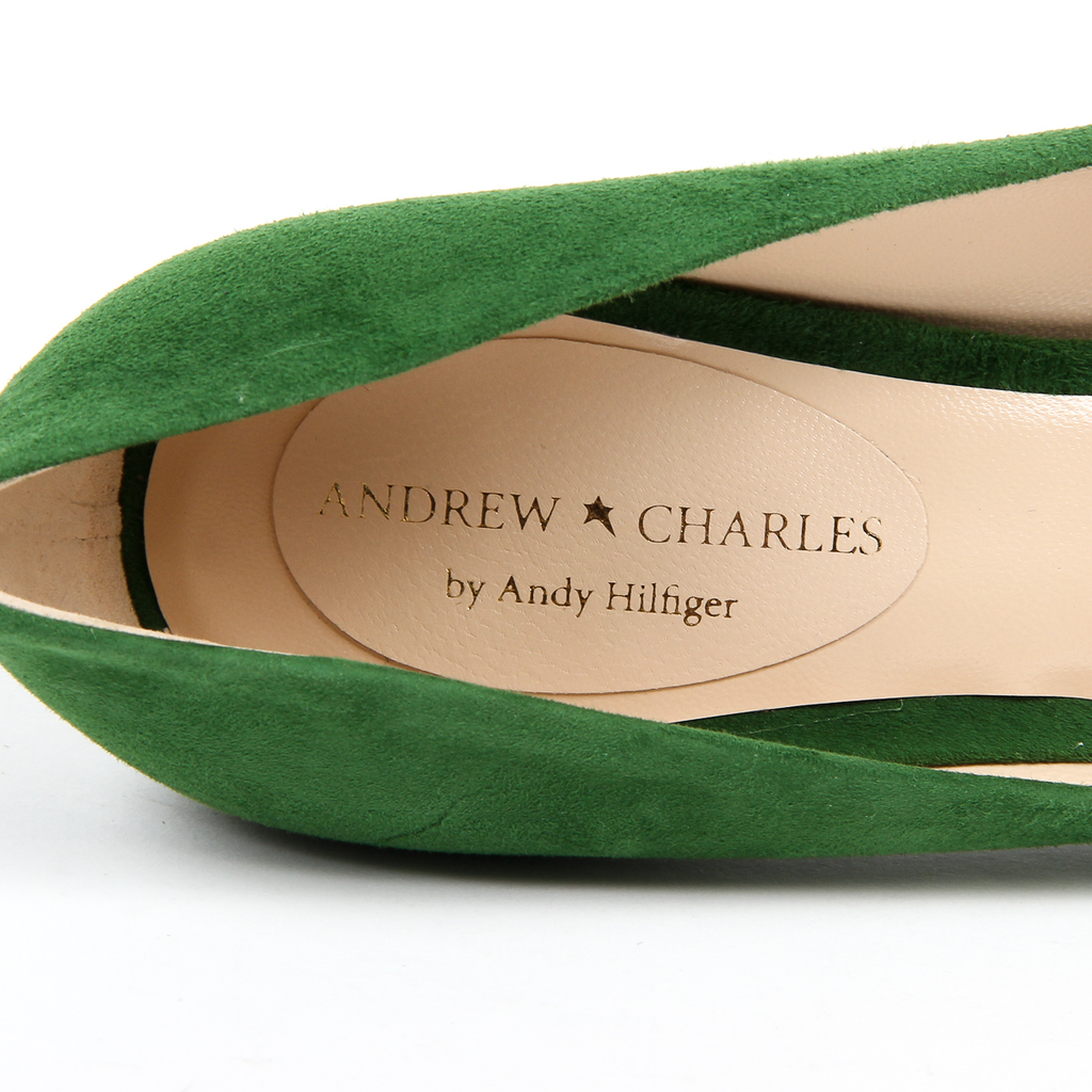 Zapatos de salón para mujer Andrew Charles By Andy Hilfiger, color verde MEMPHIS