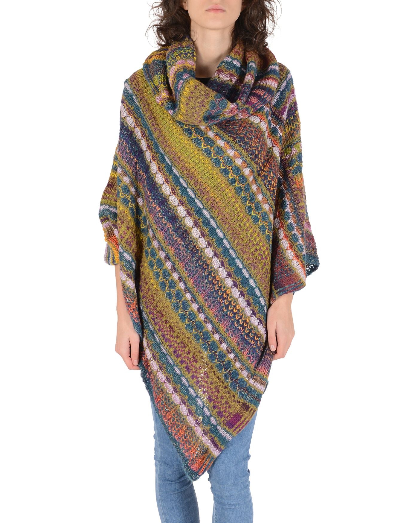 Poncho Missoni Mujer Multicolor PO74WMD67670003