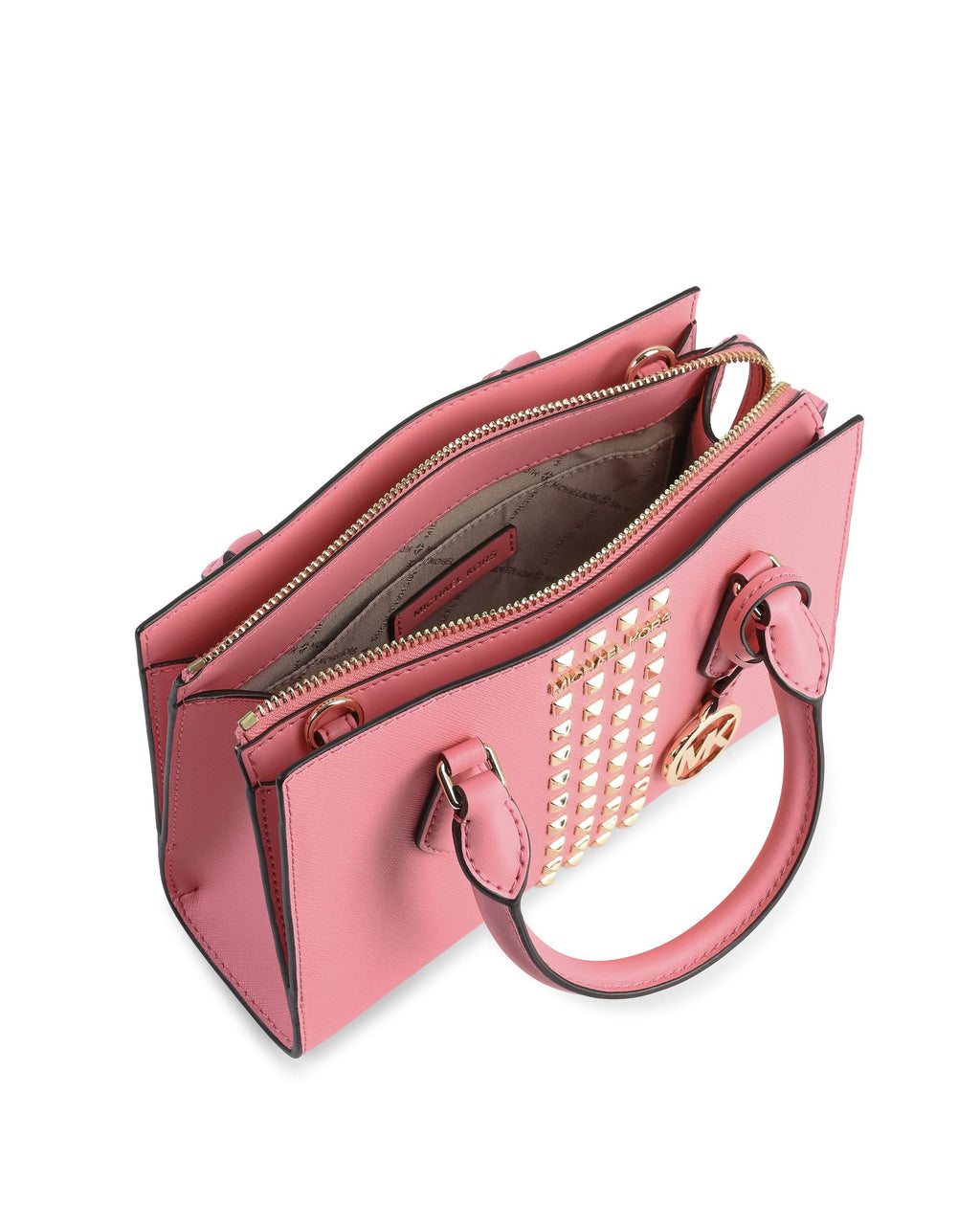 Michael Kors Bolso bandolera pequeño con cremallera central 35S3G6HS1L TEA ROSE