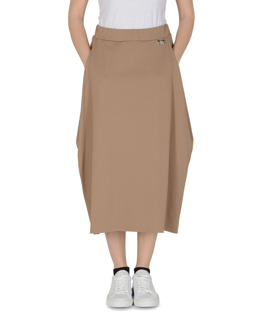19V69 Falda Italia para mujer Marrón BAMBI BROWN