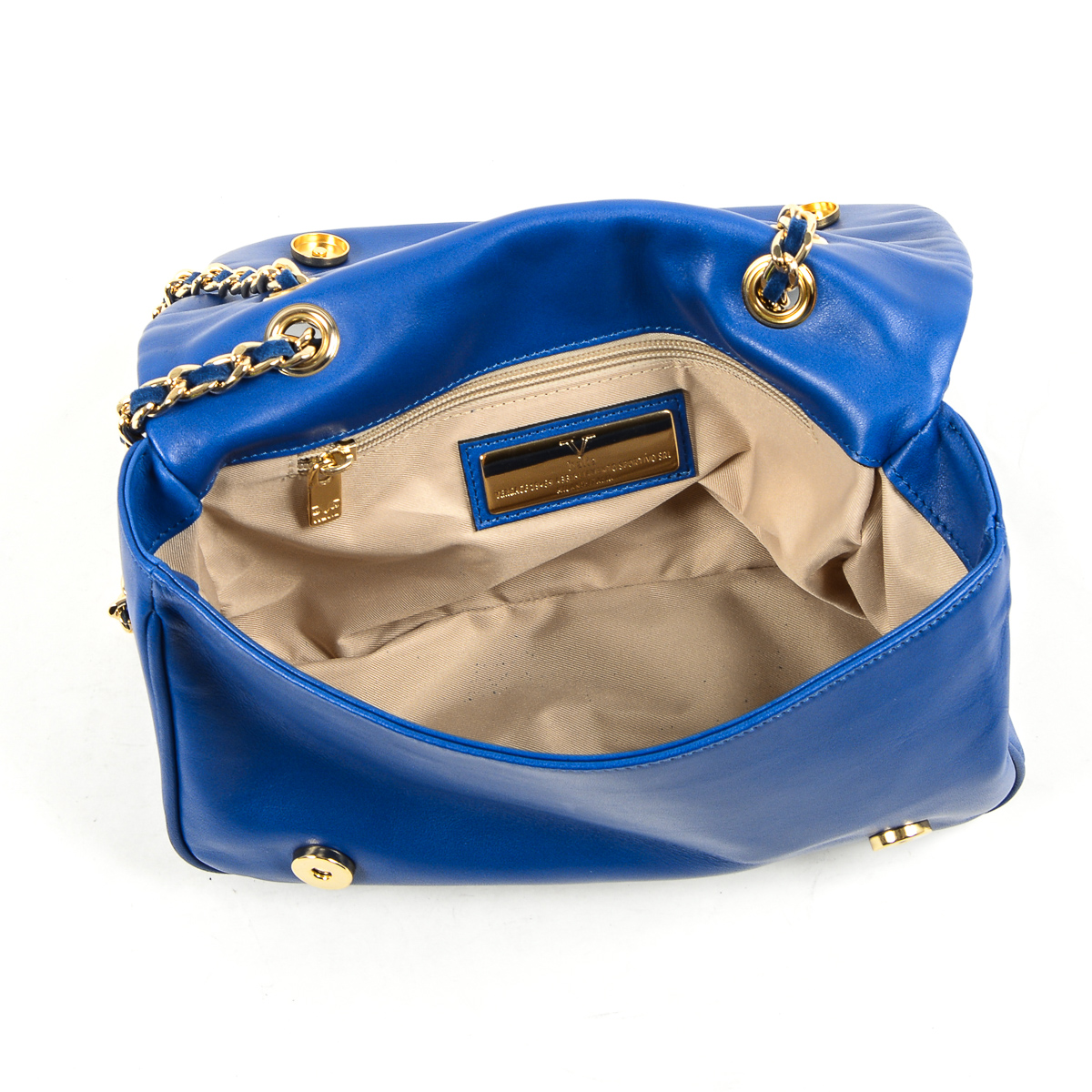 V 1969 Italia Womens Handbag Blue MUMBAI