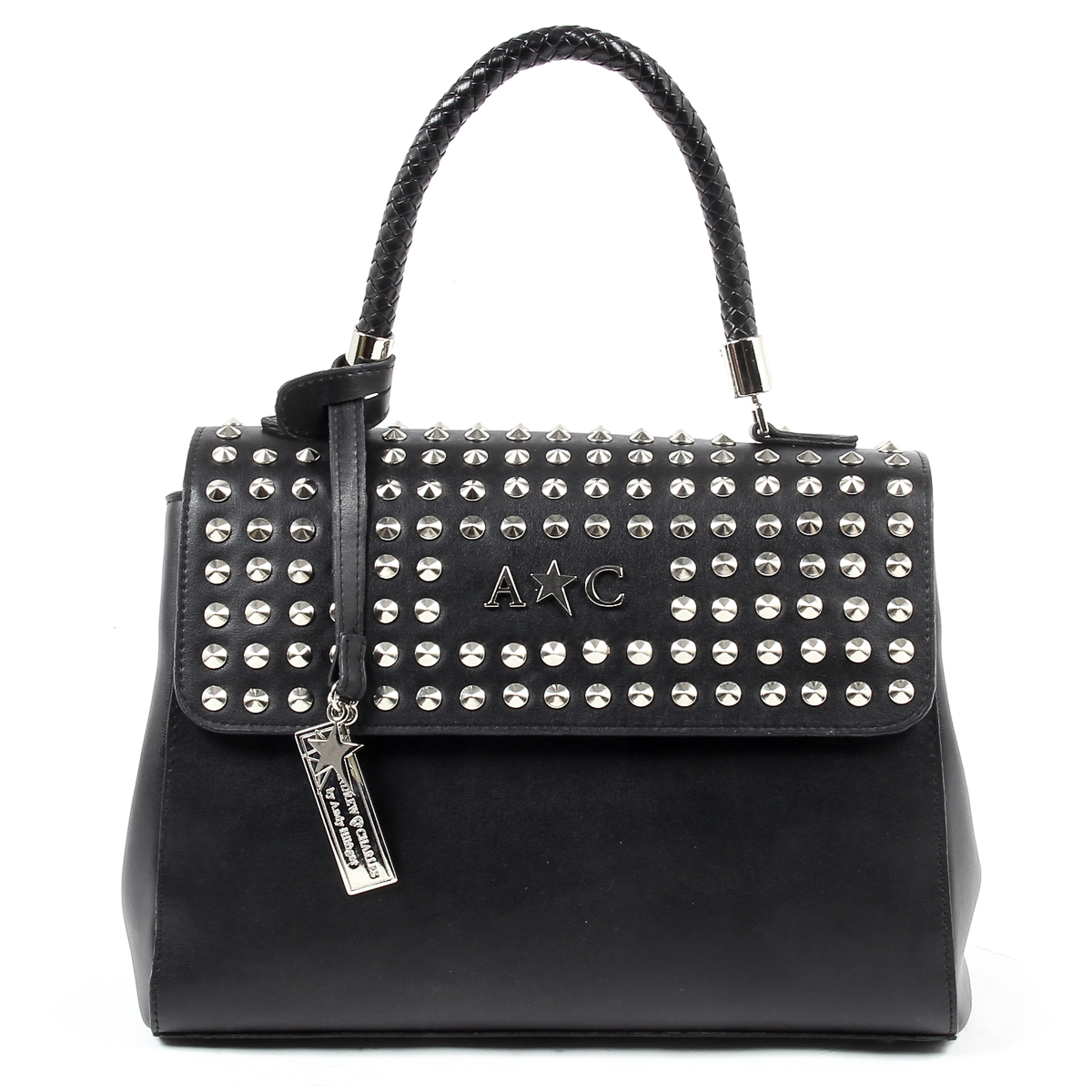 Bolso de mano Andrew Charles para mujer, color negro, BROOKLYN