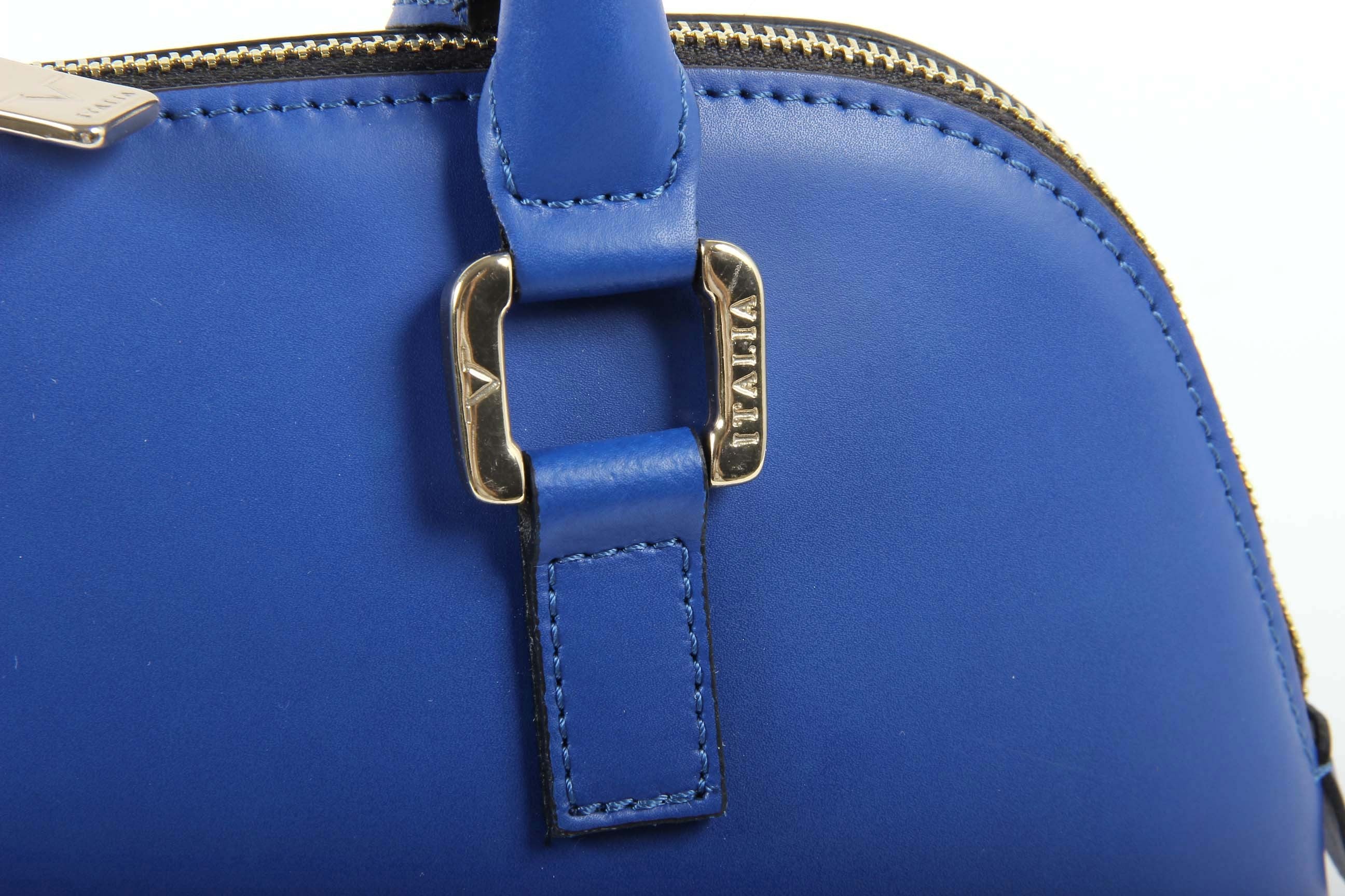 Bolso Mujer V 1969 Italia C151-52 RUGA COBALTO