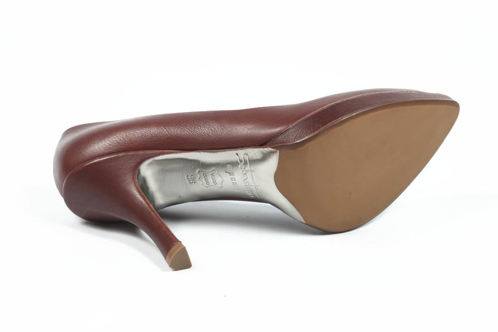 Zapatos de salón para mujer Sebastian Milano S4035 LOS ANGELES BOTTOLATO TG MARR-CIOCC