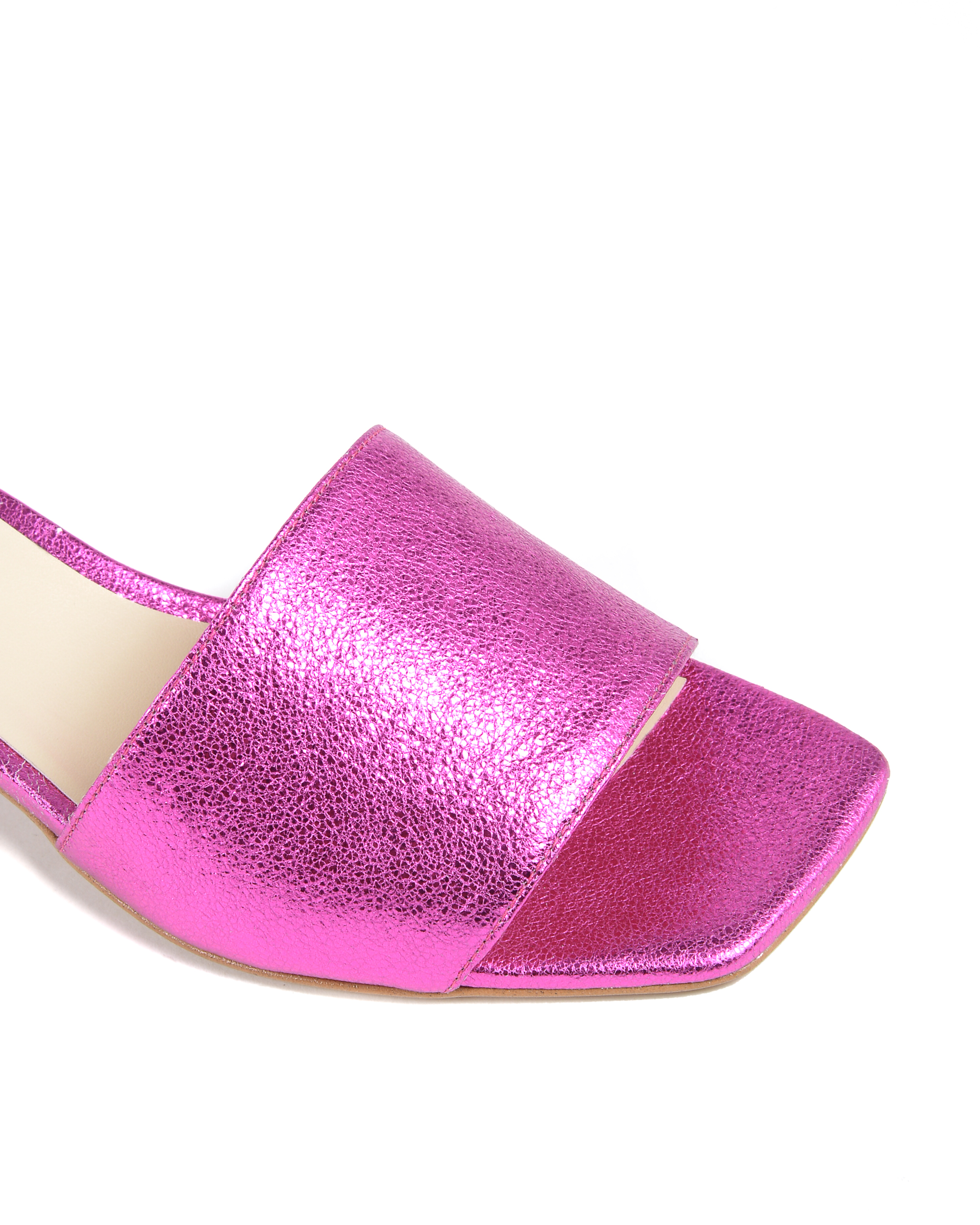 19V69 Italia Sandalia Mujer Lamè Fuxia 4909 LAM FUXIA