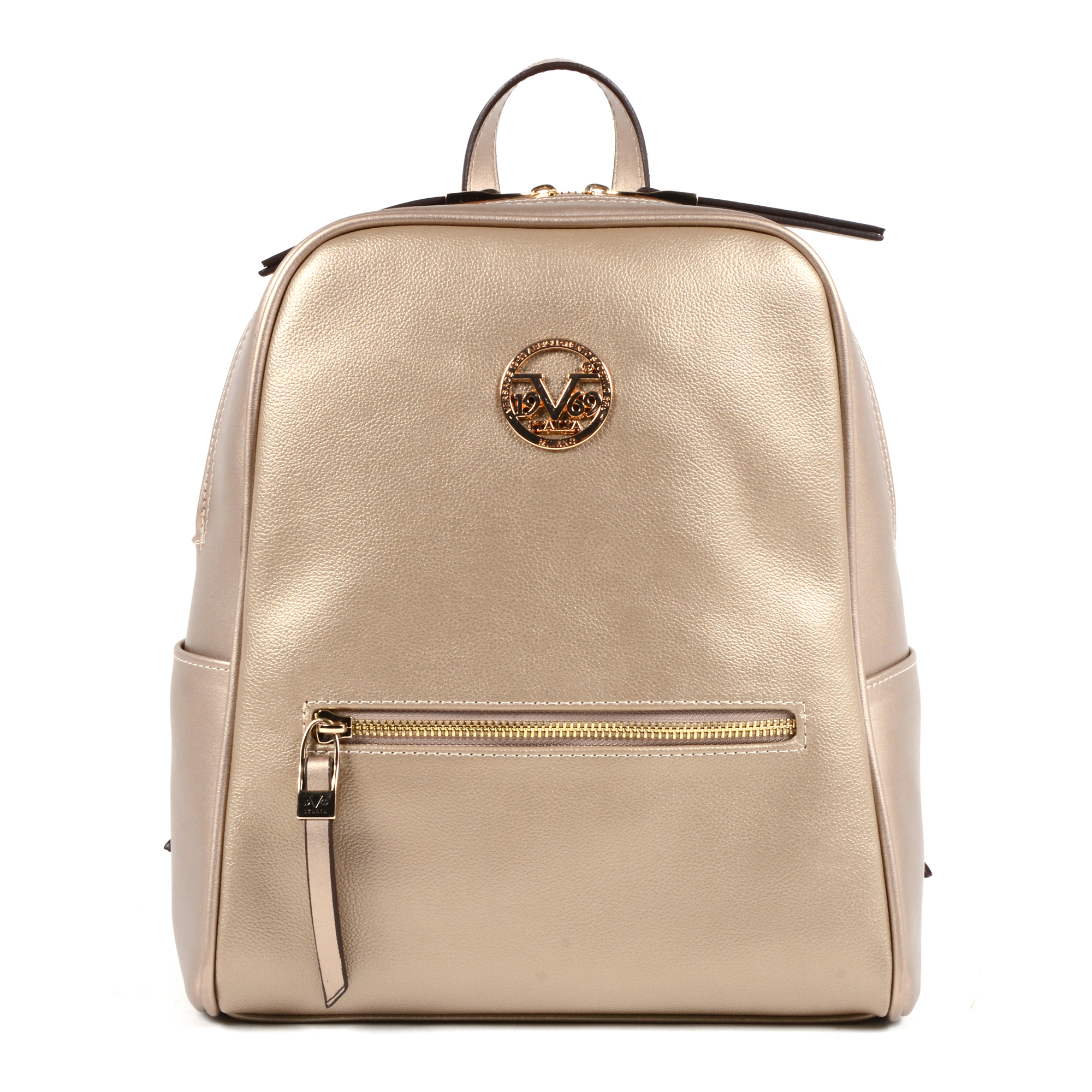 V 1969 Italia Womens Backpack Gold ISTANBUL