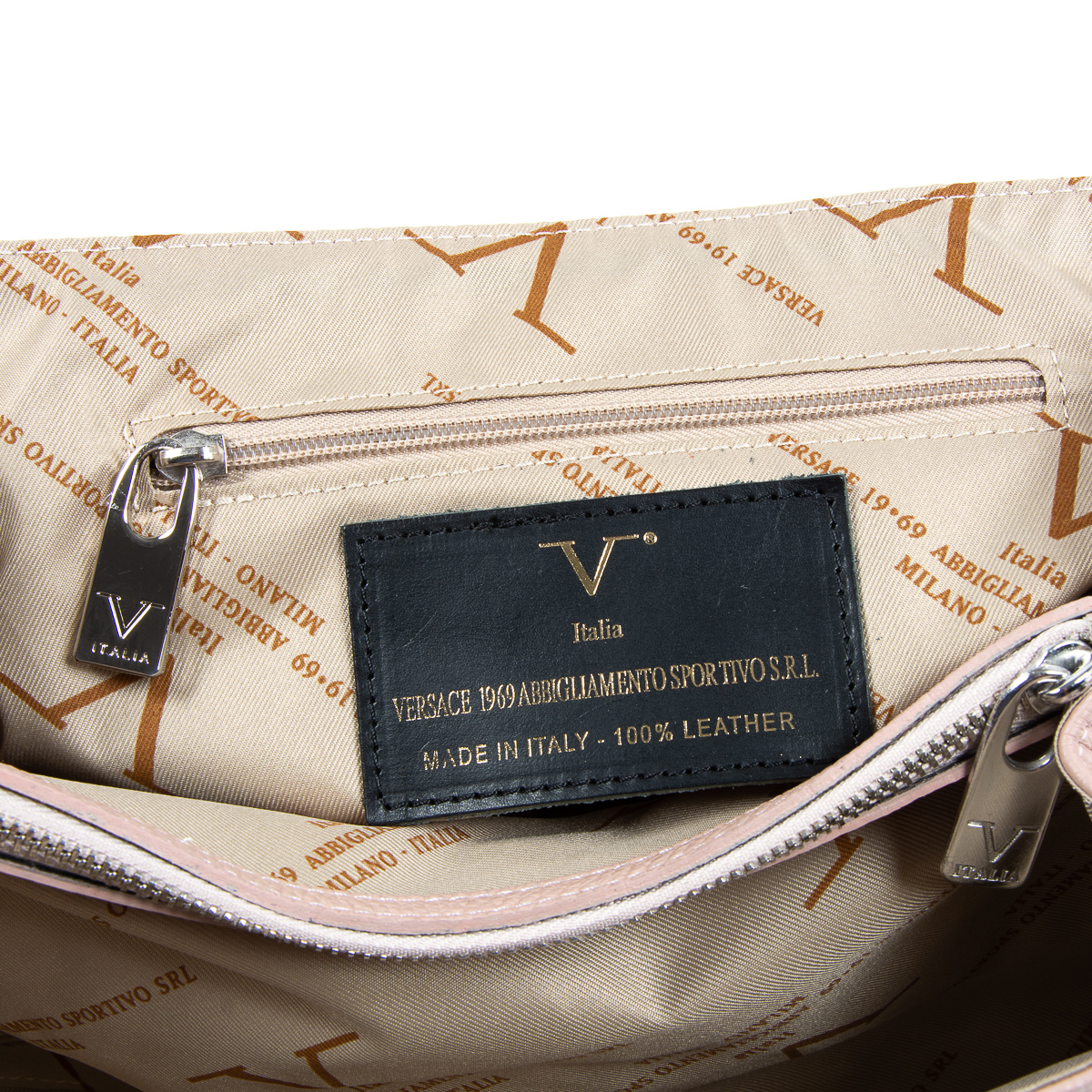 V 1969 Italia Womens Handbag Pink ELLY