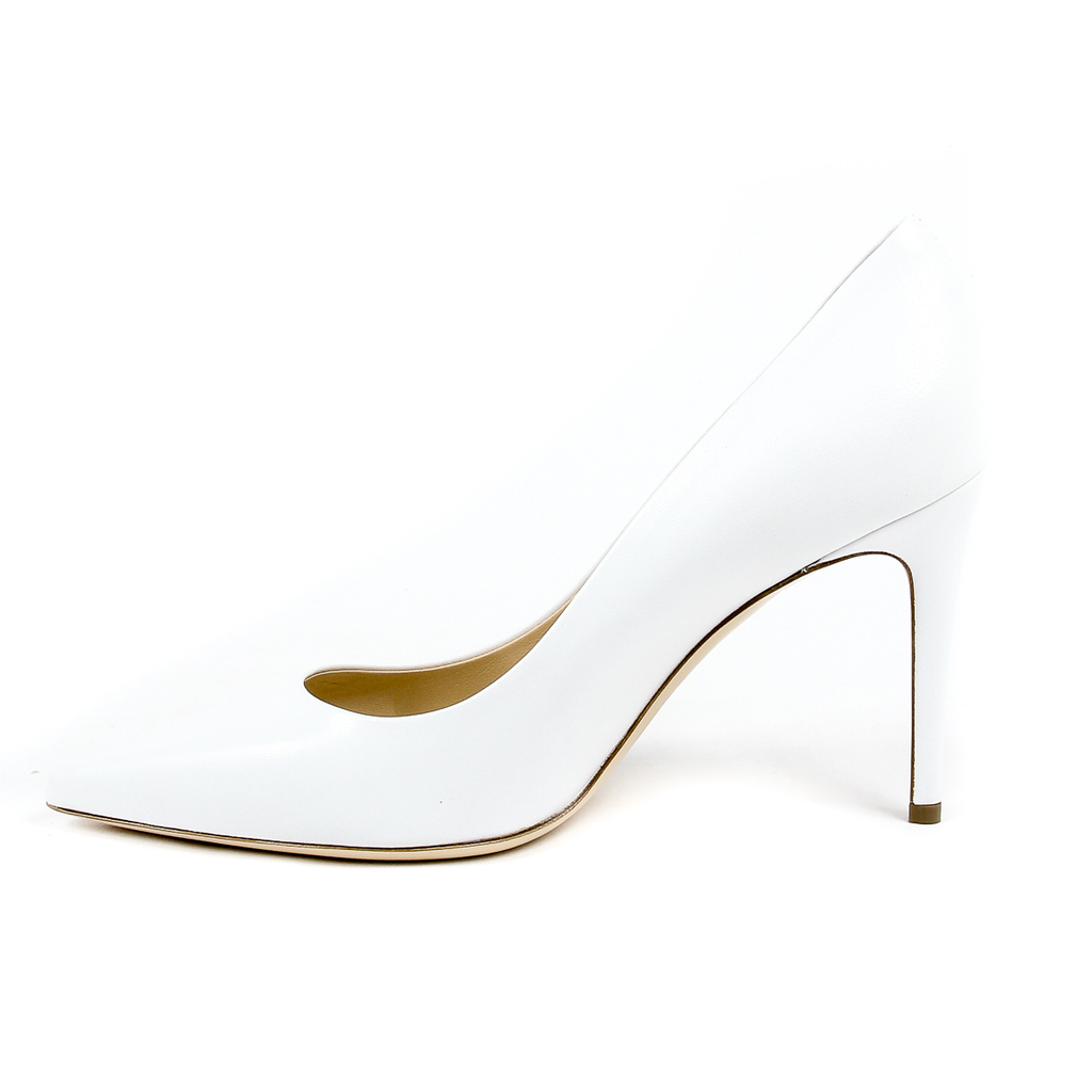 Andrew Charles Womens Pump White MIA