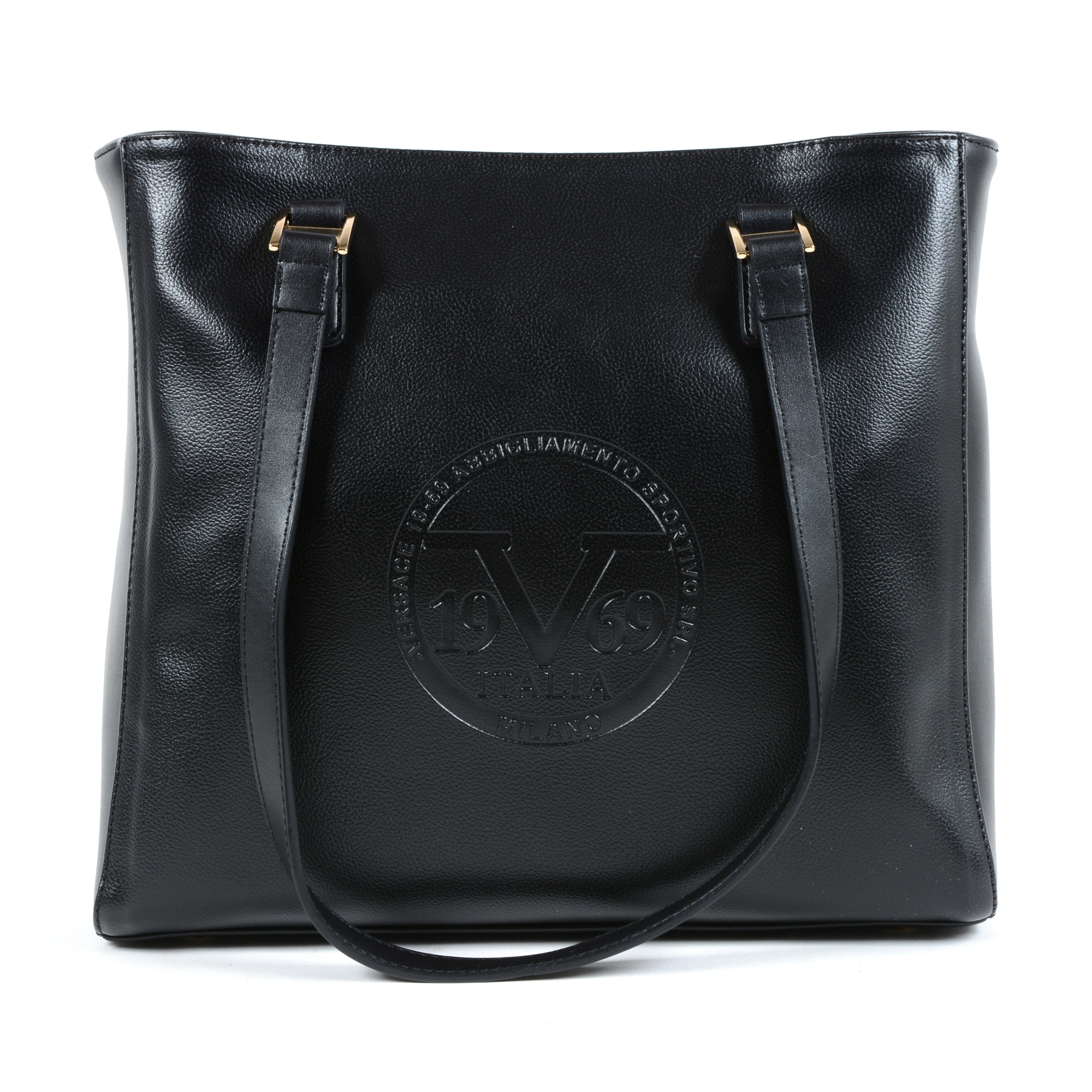 V 1969 Italia Womens Handbag Black PORTO