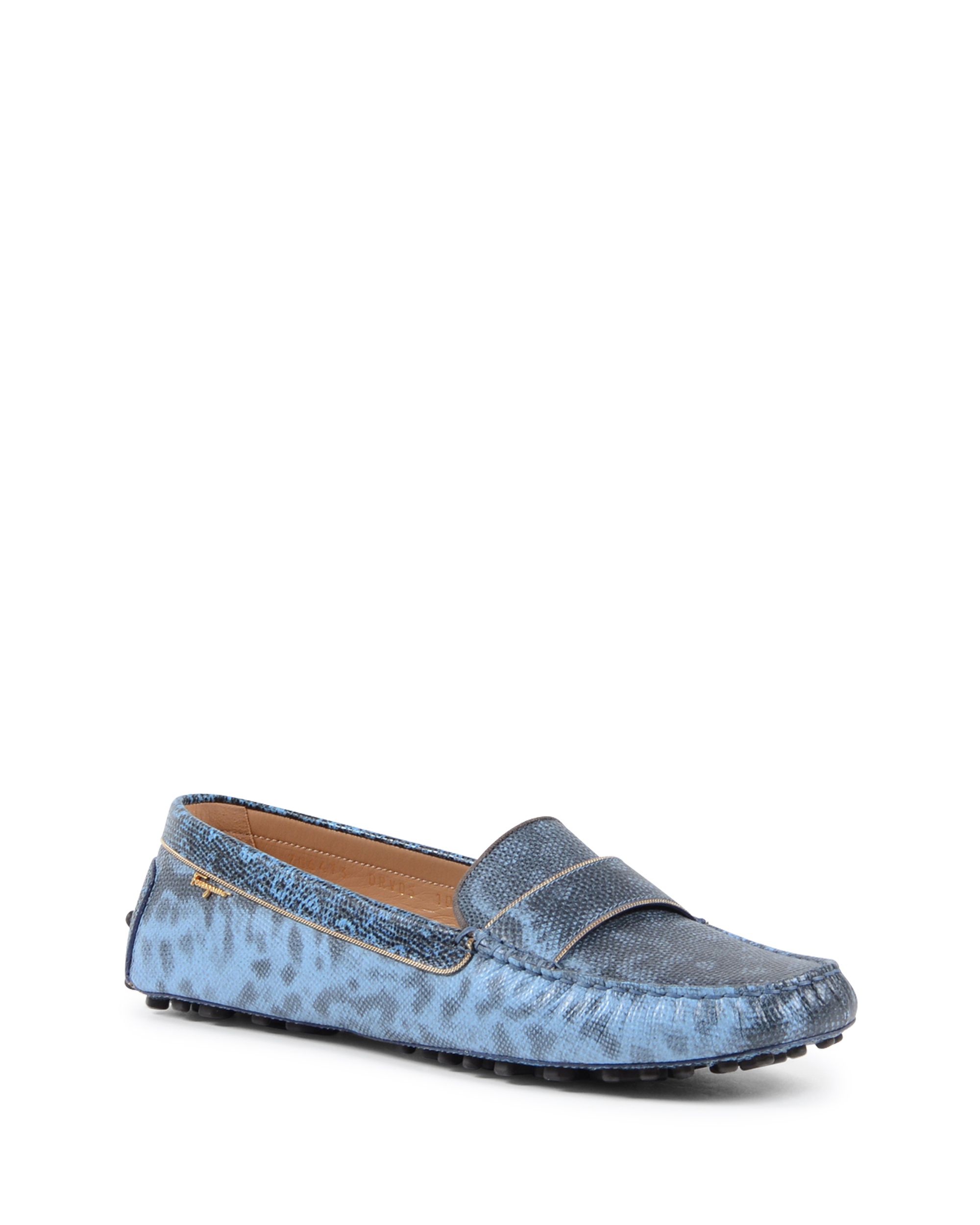 Mocasines Salvatore Ferragamo para mujer azul claro MOVIE LUX