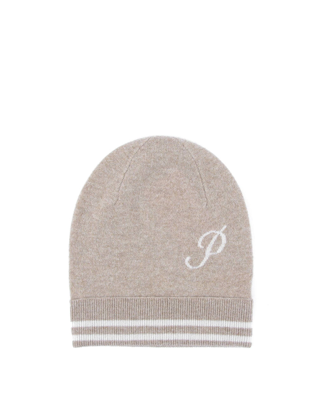 Gorro con monograma de Dee Ocleppo BRUNTSFIELD CAMEL P