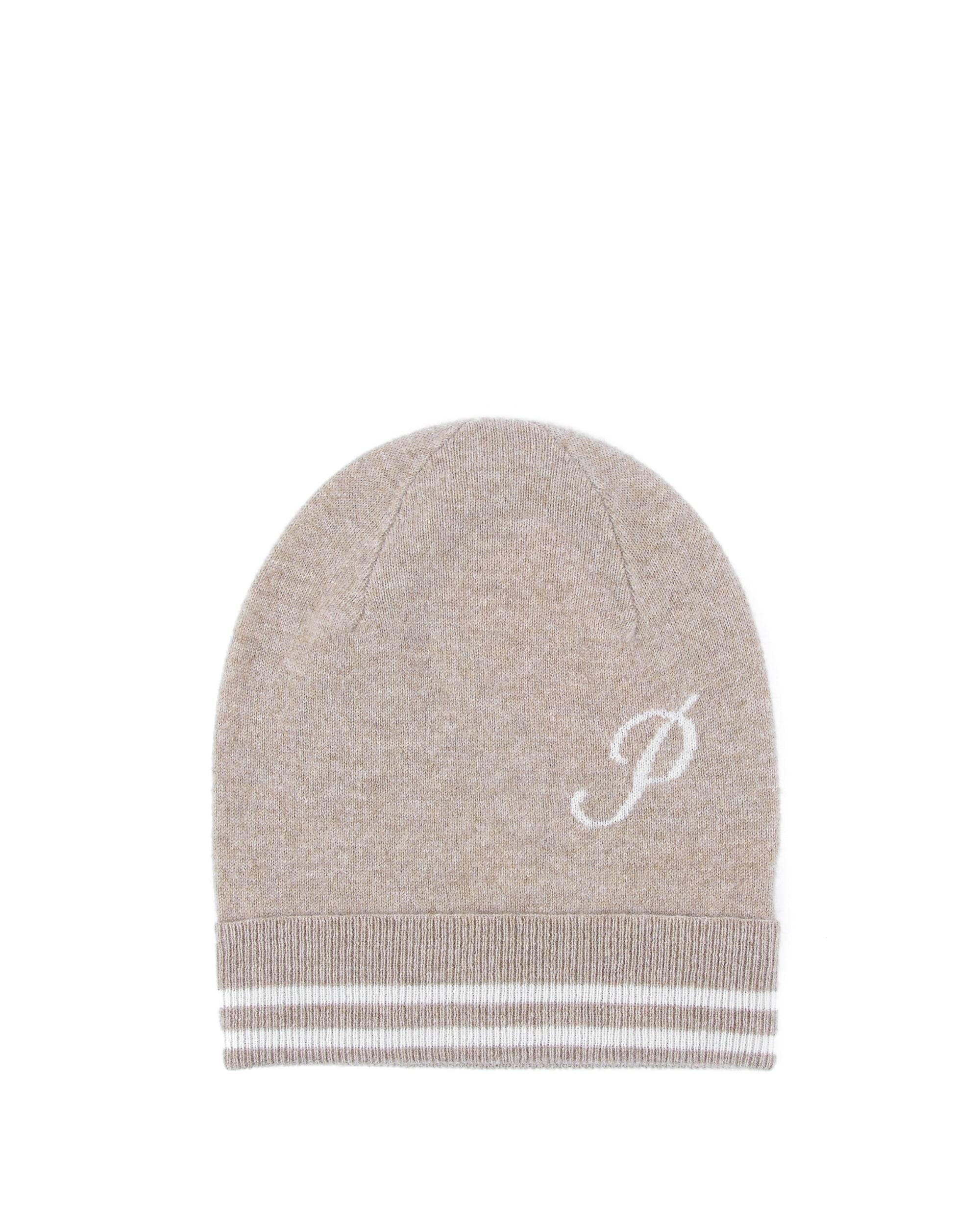 Gorro con monograma de Dee Ocleppo BRUNTSFIELD CAMEL P