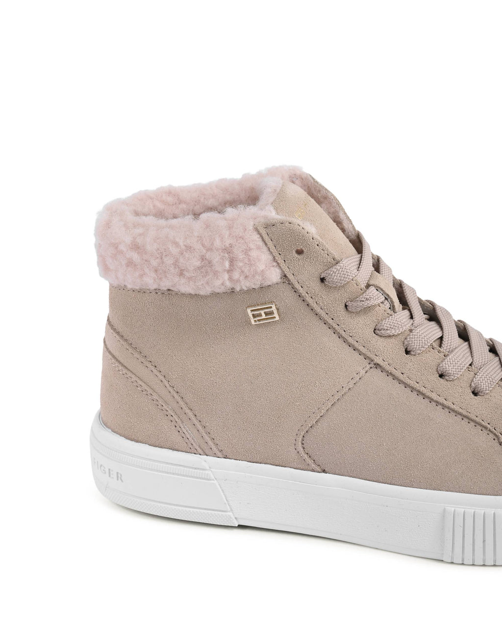 Zapatillas Tommy Hilfiger para mujer en beige FW0FW07549ABO