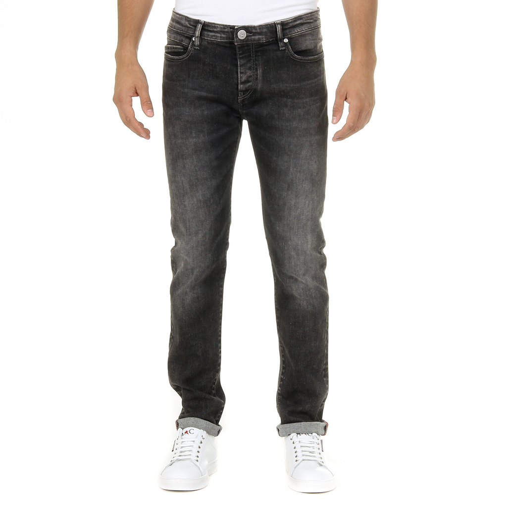 Vaqueros Andrew Charles para hombre gris oscuro enero