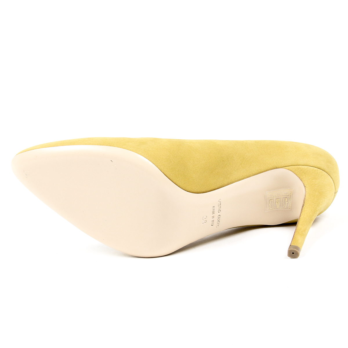 Andrew Charles Womens Pump Yellow INES