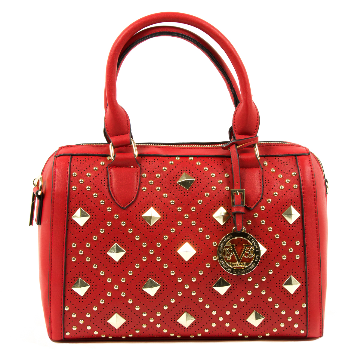 Bolso de mano para mujer V 1969 Italia rojo CLAIRE