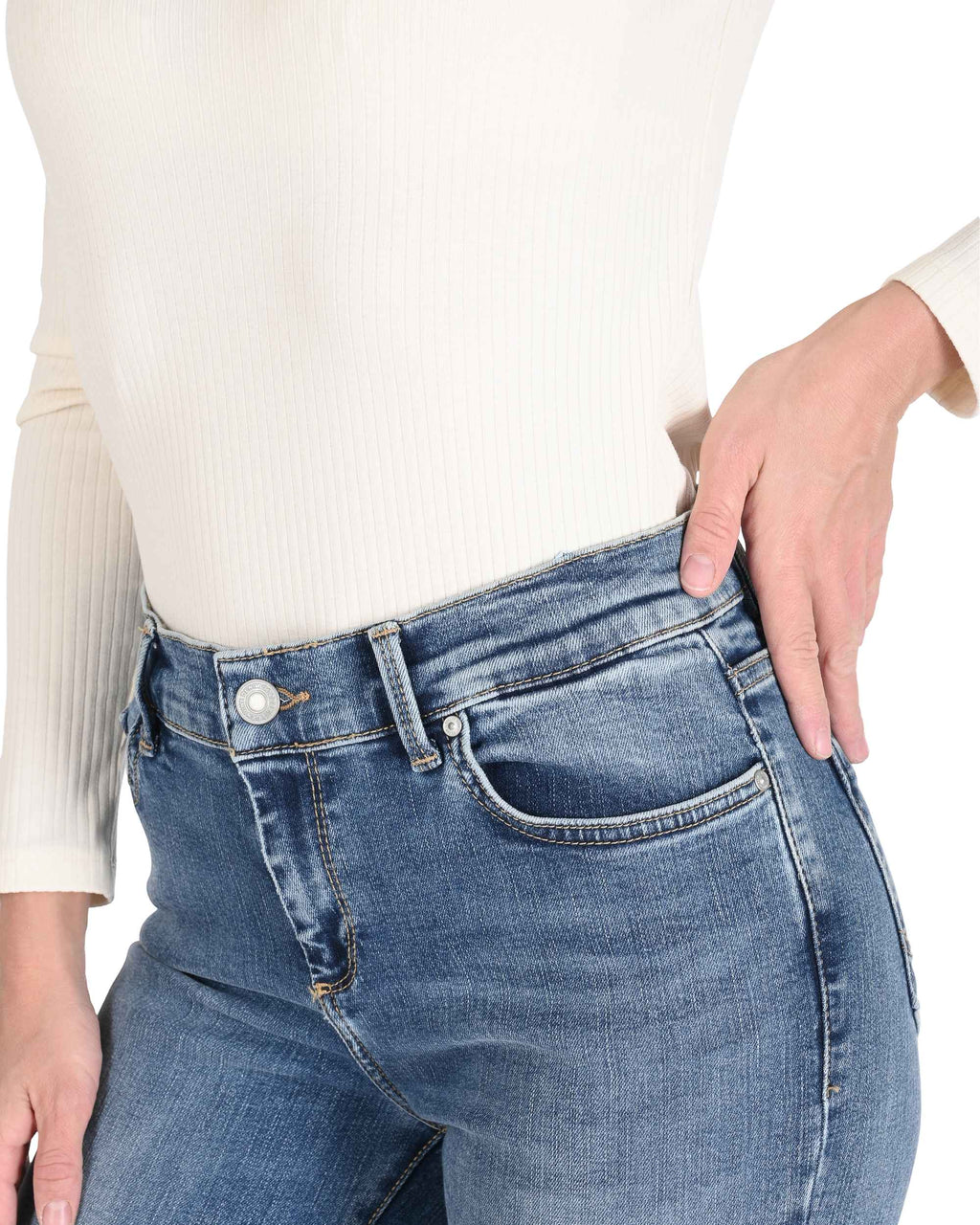 Vaqueros de mezclilla para mujer LTB 51367 55096 FALLON