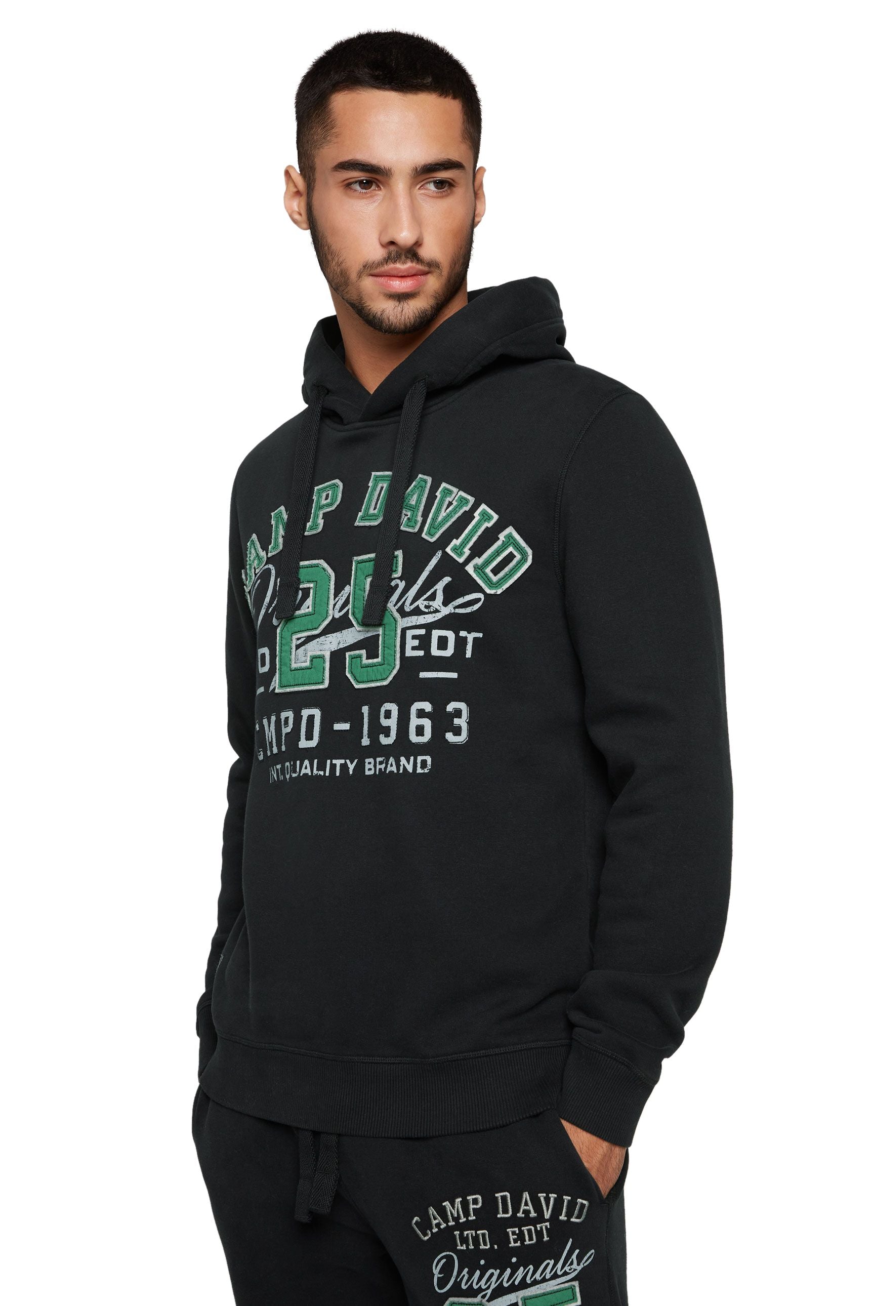 Sudadera con capucha para hombre Camp David
