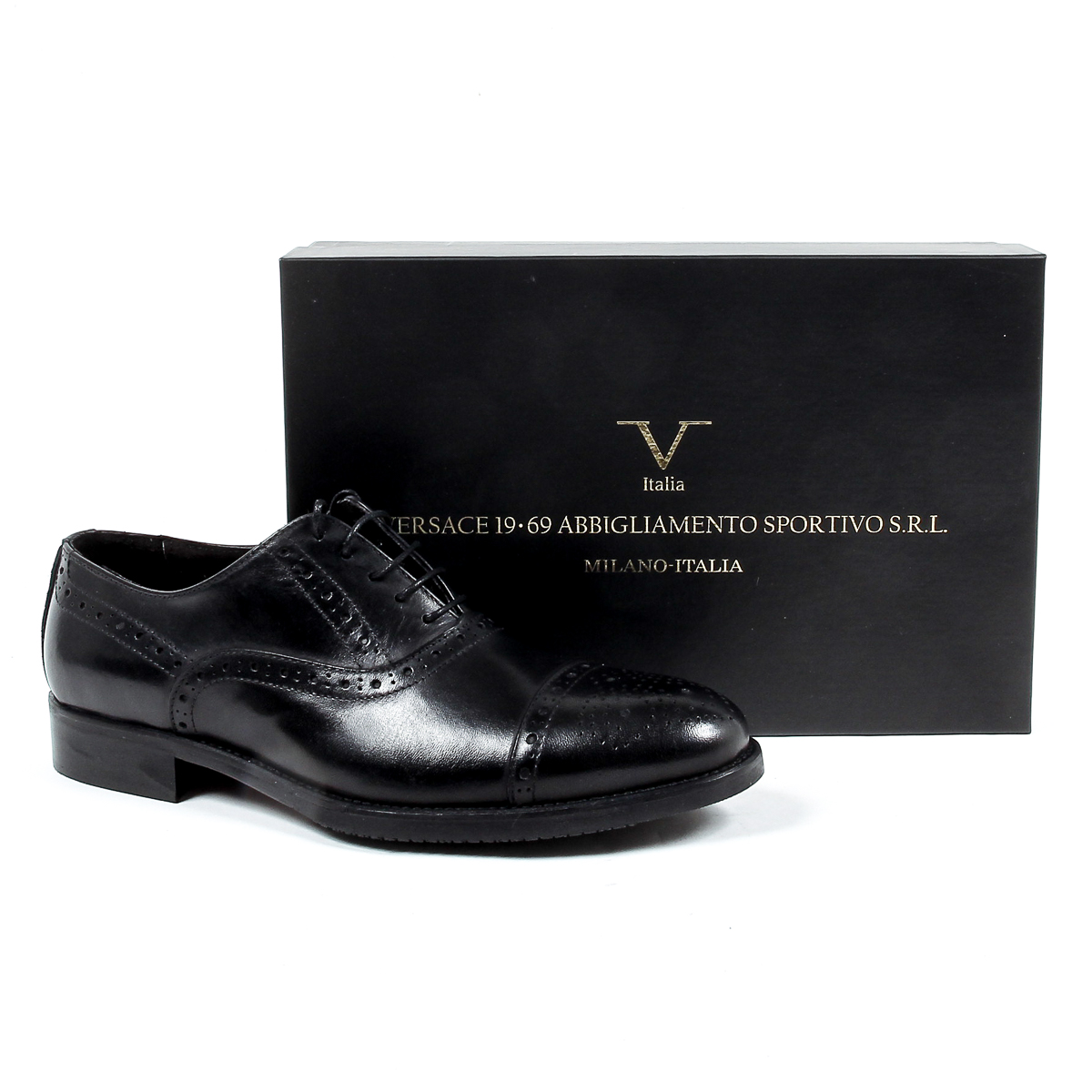 V 1969 Italia Mens Brogue Oxford Shoe