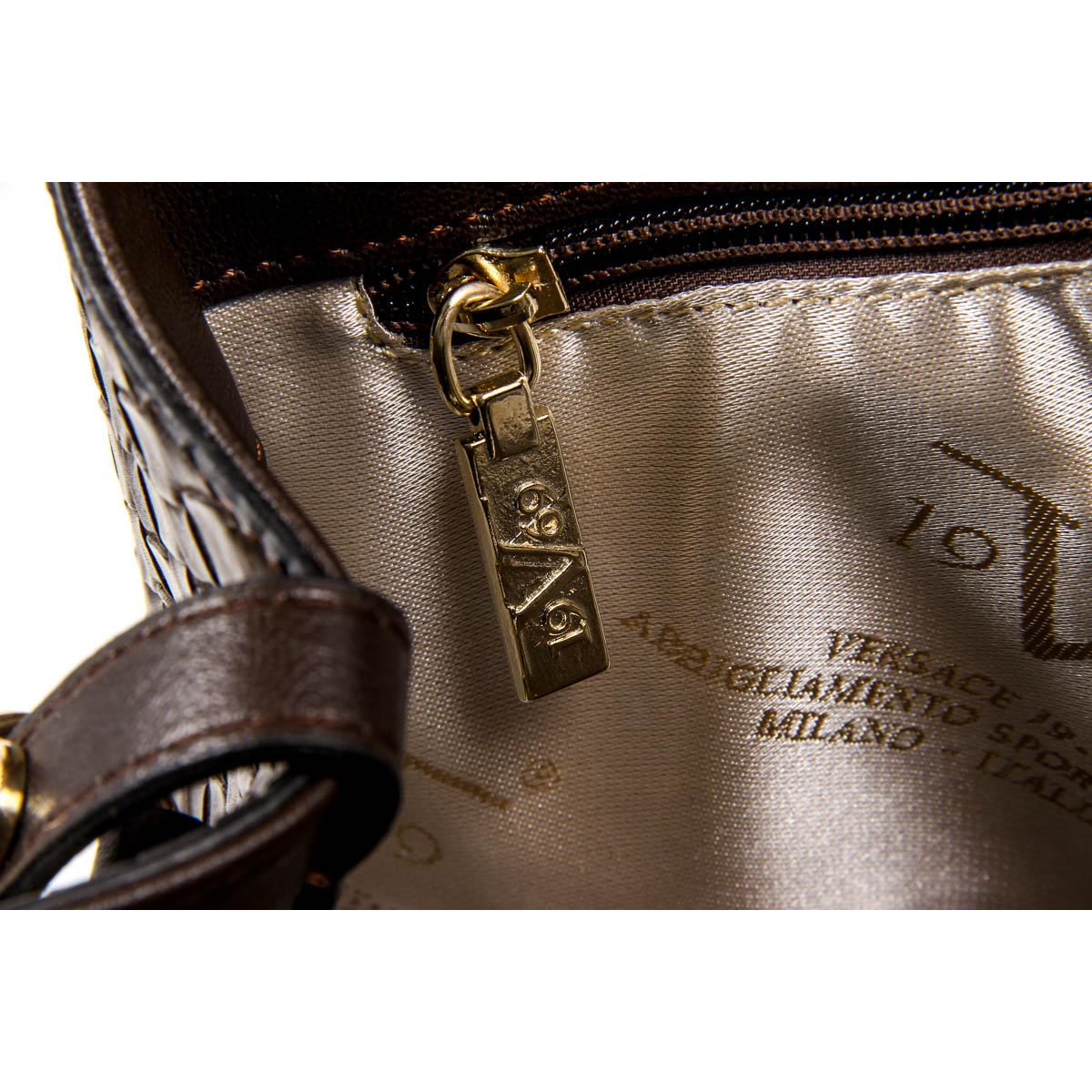 Bolso de mano para mujer V 1969 Italia V1969004B CAFÉ