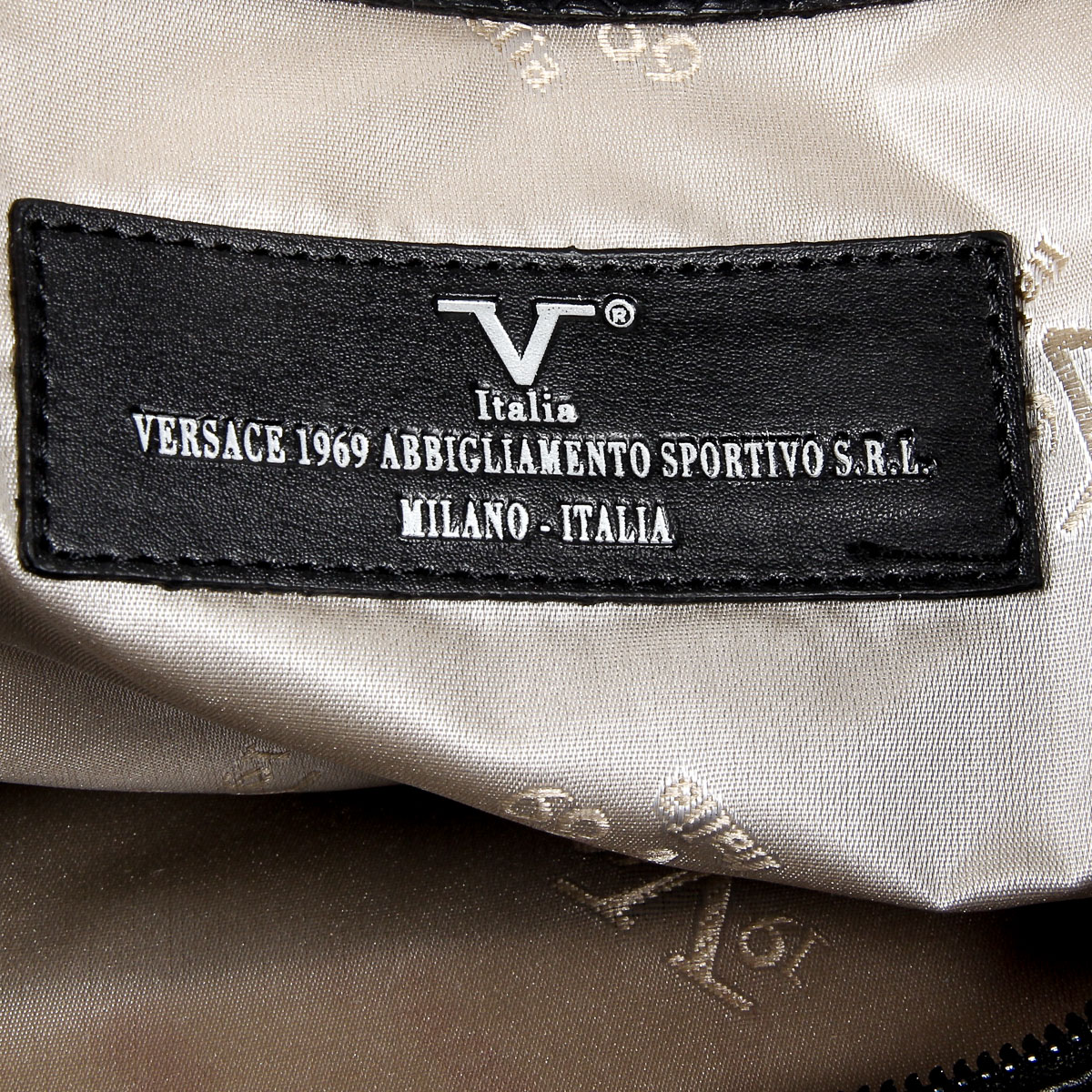 Bolso de mano para hombre V 1969 Italia, color negro, de Jeff