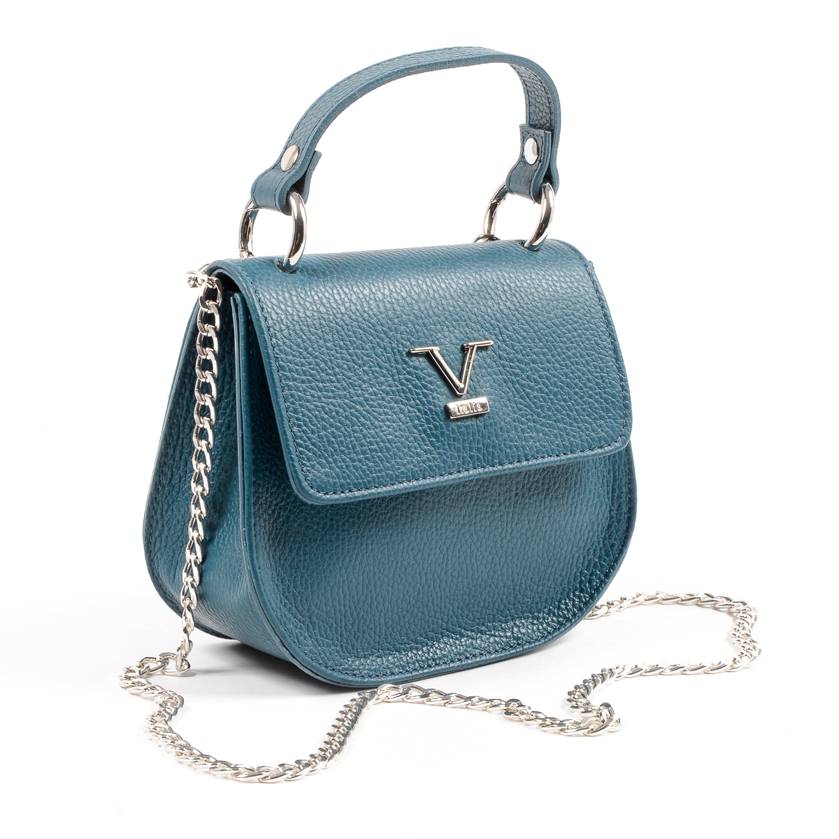 V 1969 Italia Womens Handbag Blue DUBLINO