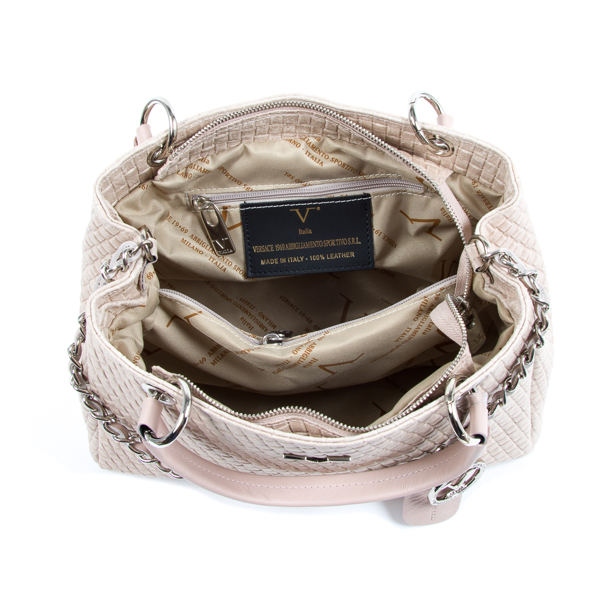 V 1969 Italia Womens Handbag Pink KEYSHA