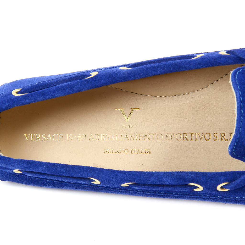 Mocasín para mujer V 1969 Italia Azul PISA