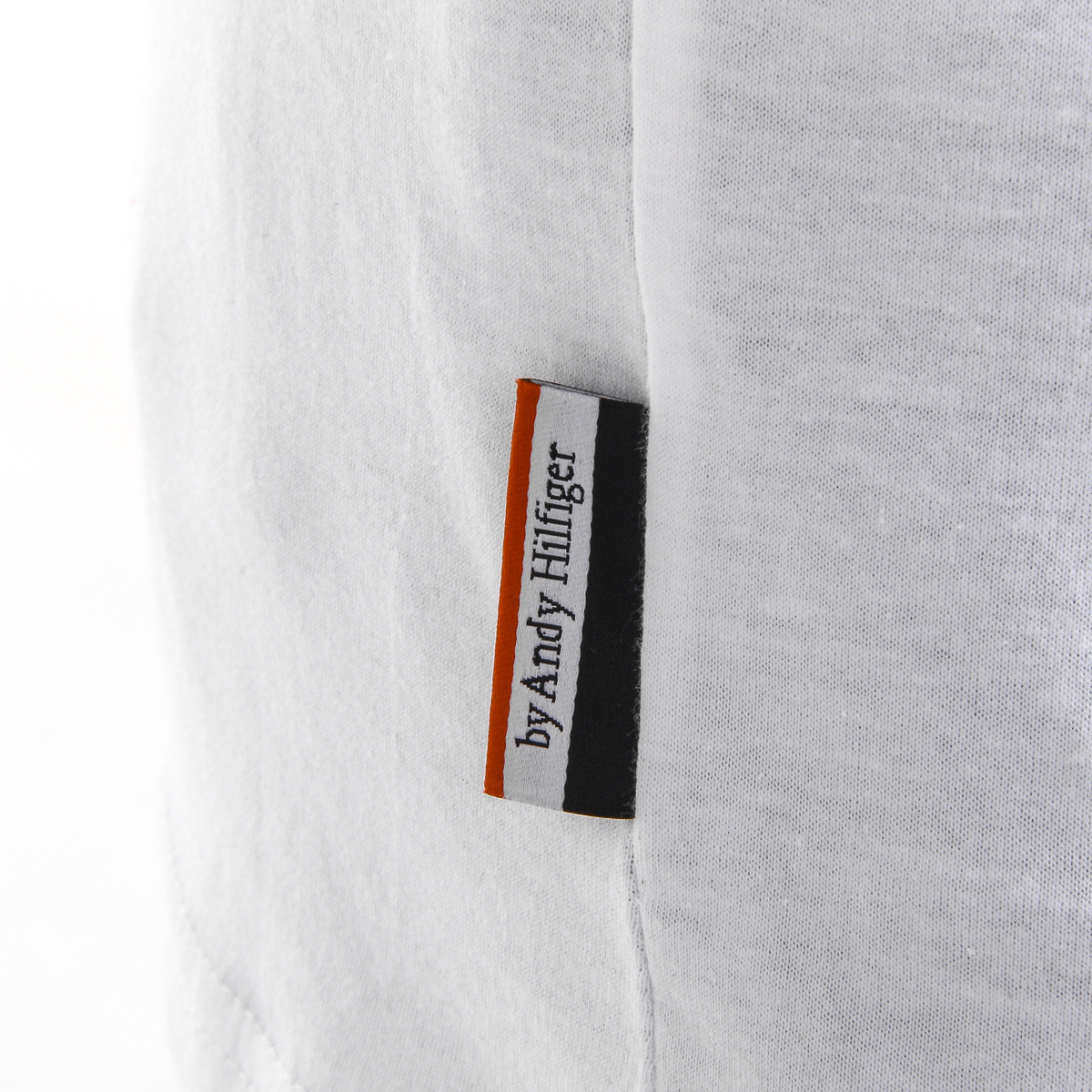 Camiseta Andrew Charles para hombre, manga corta, cuello redondo, blanca, KEITA