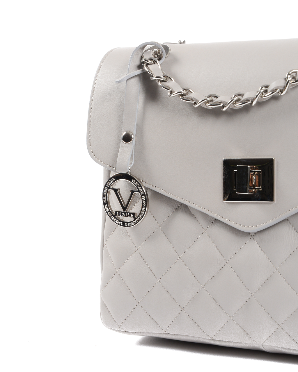 Bolso de mano para mujer V 1969 Italia gris BEATRICE