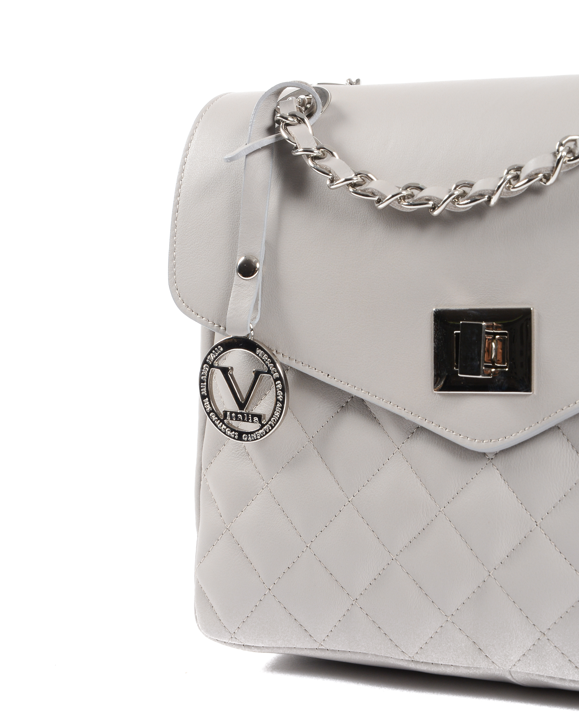 Bolso de mano para mujer V 1969 Italia gris BEATRICE