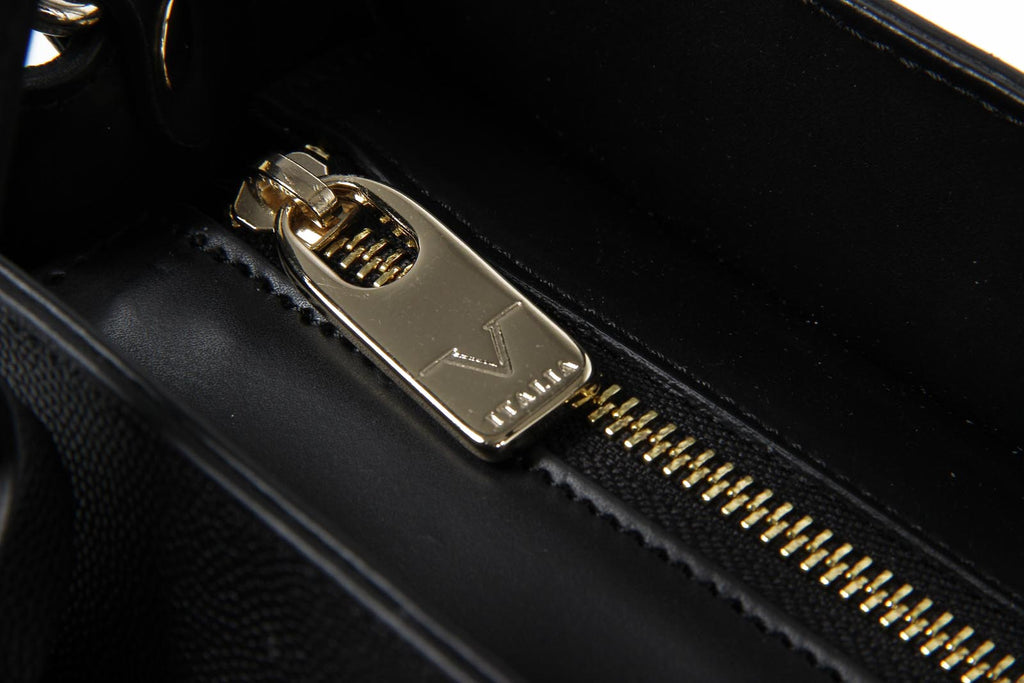 V 1969 Italia Bolso de mujer H491/52 RUGA/BELUGATO NERO