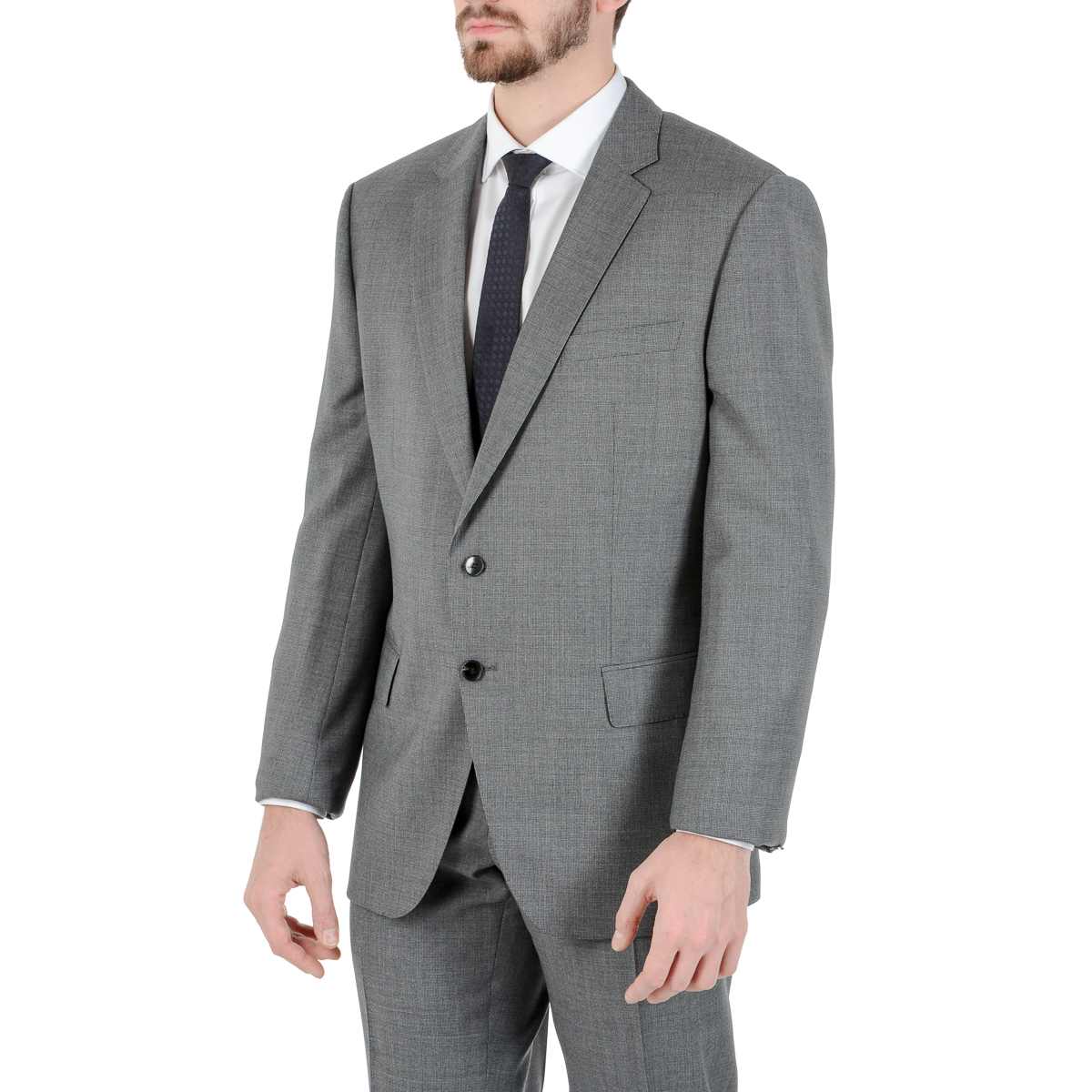 Traje Hugo Boss para hombre gris, ¡UN GRAN GENIO!