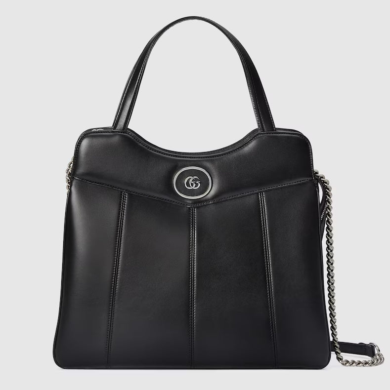 Bolso tote mediano de piel