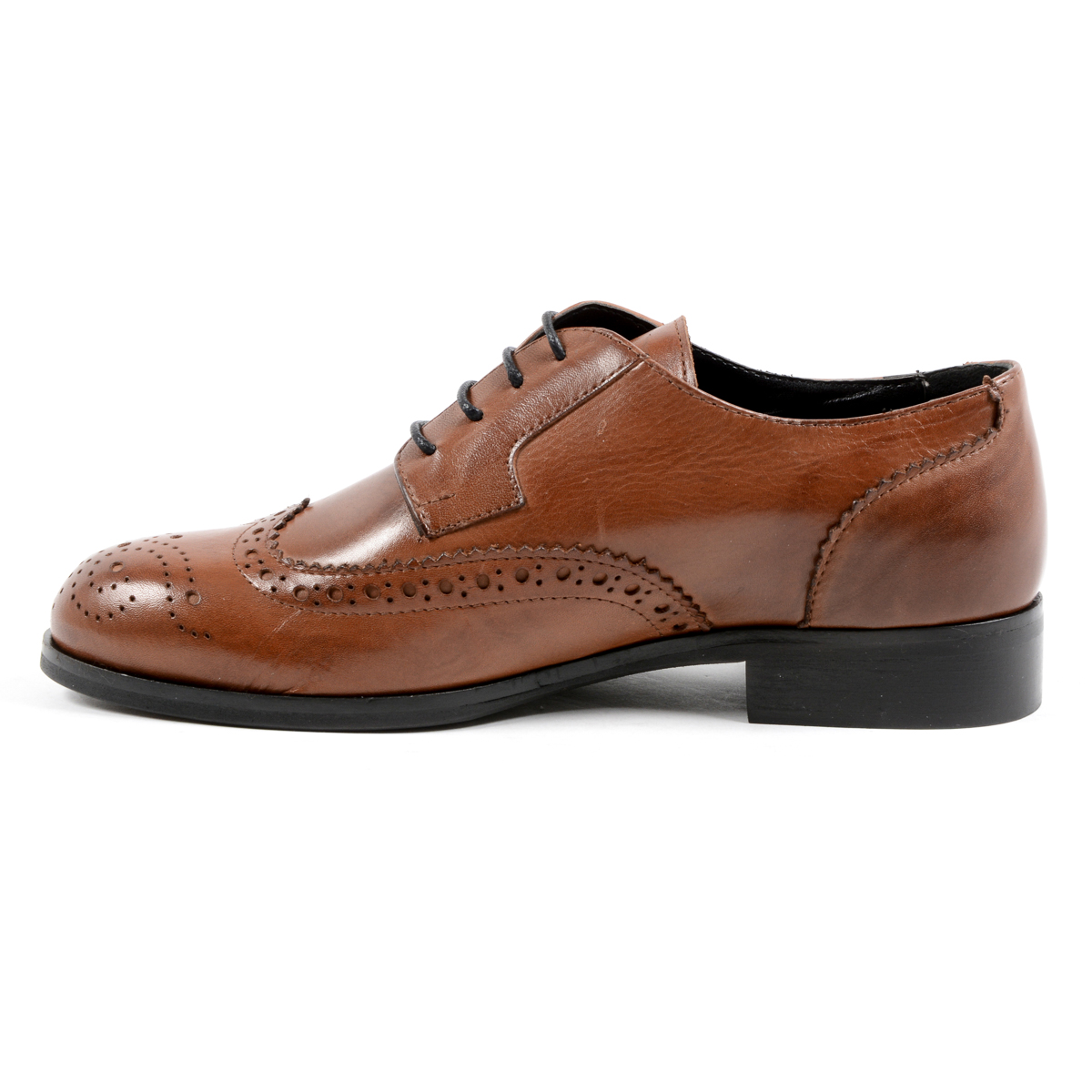 V 1969 Italia - Zapato con cordones para mujer, color marrón, SULLY