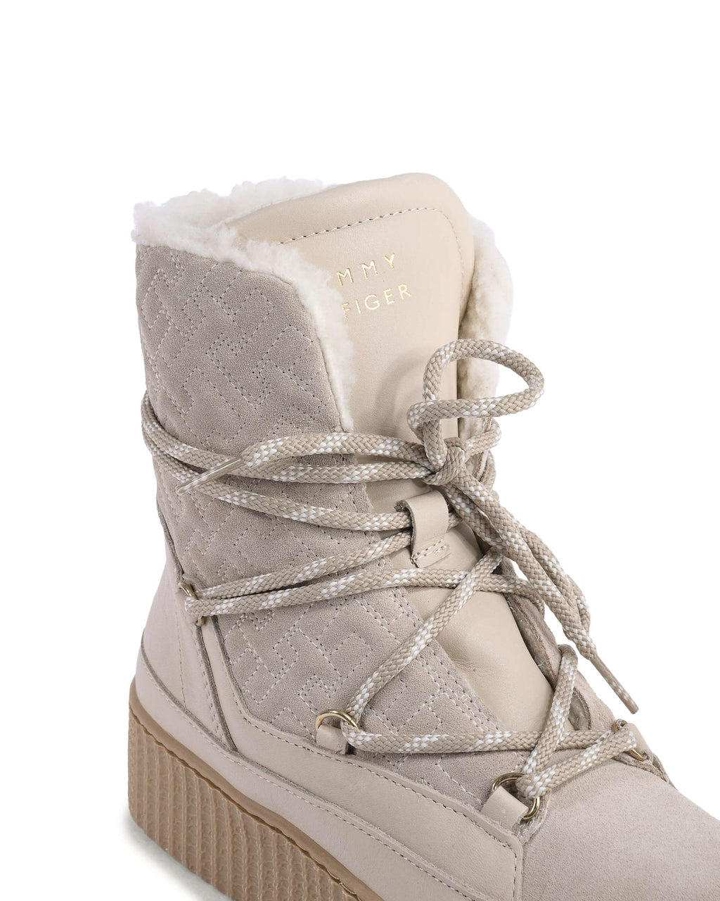 Botas Tommy Hilfiger para mujer BEIGE FW0FW06852AA8