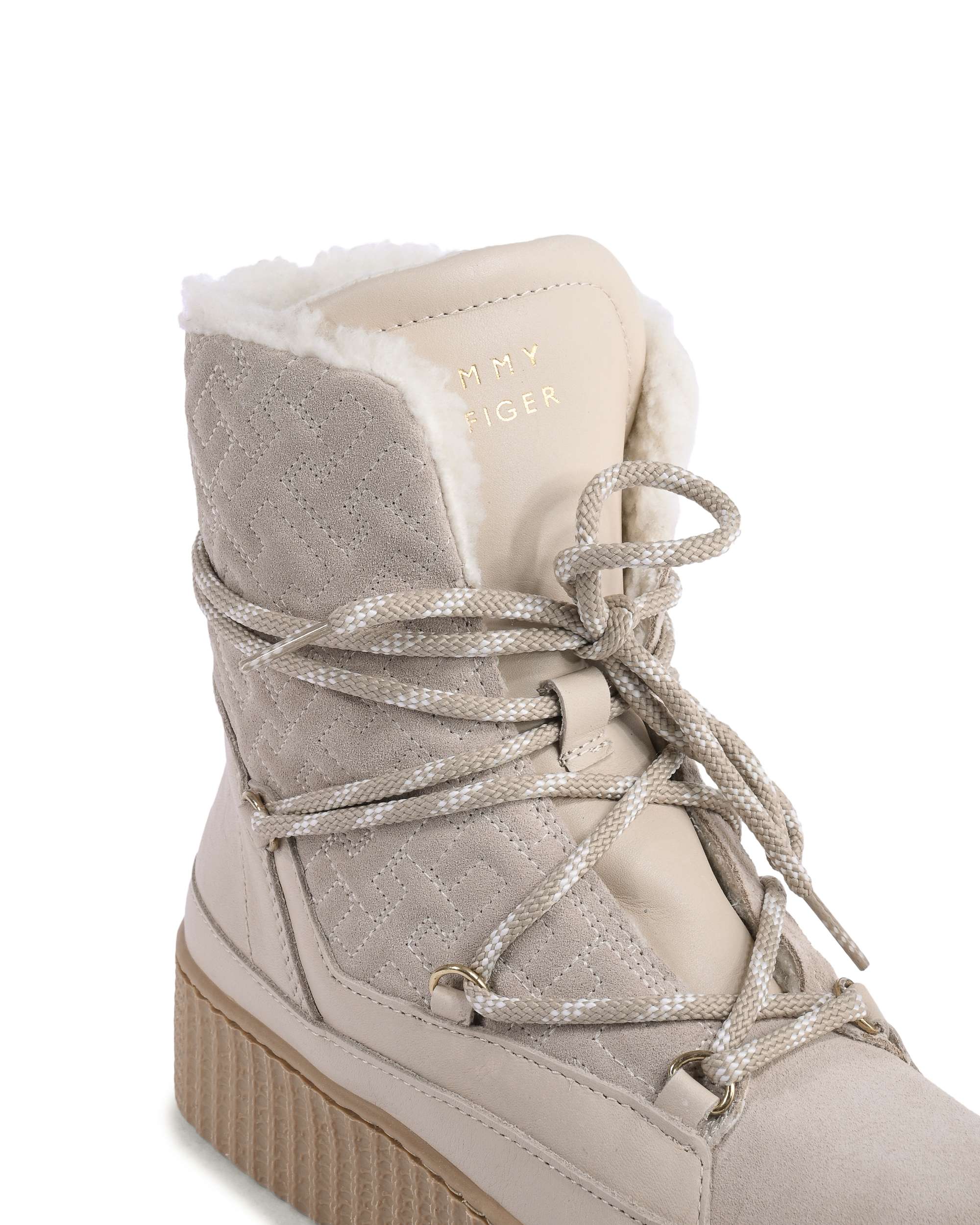 Botas Tommy Hilfiger para mujer BEIGE FW0FW06852AA8