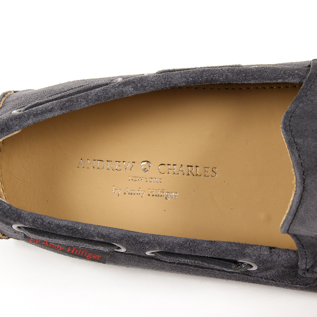 Mocasín Andrew Charles para hombre gris oscuro JEREMY