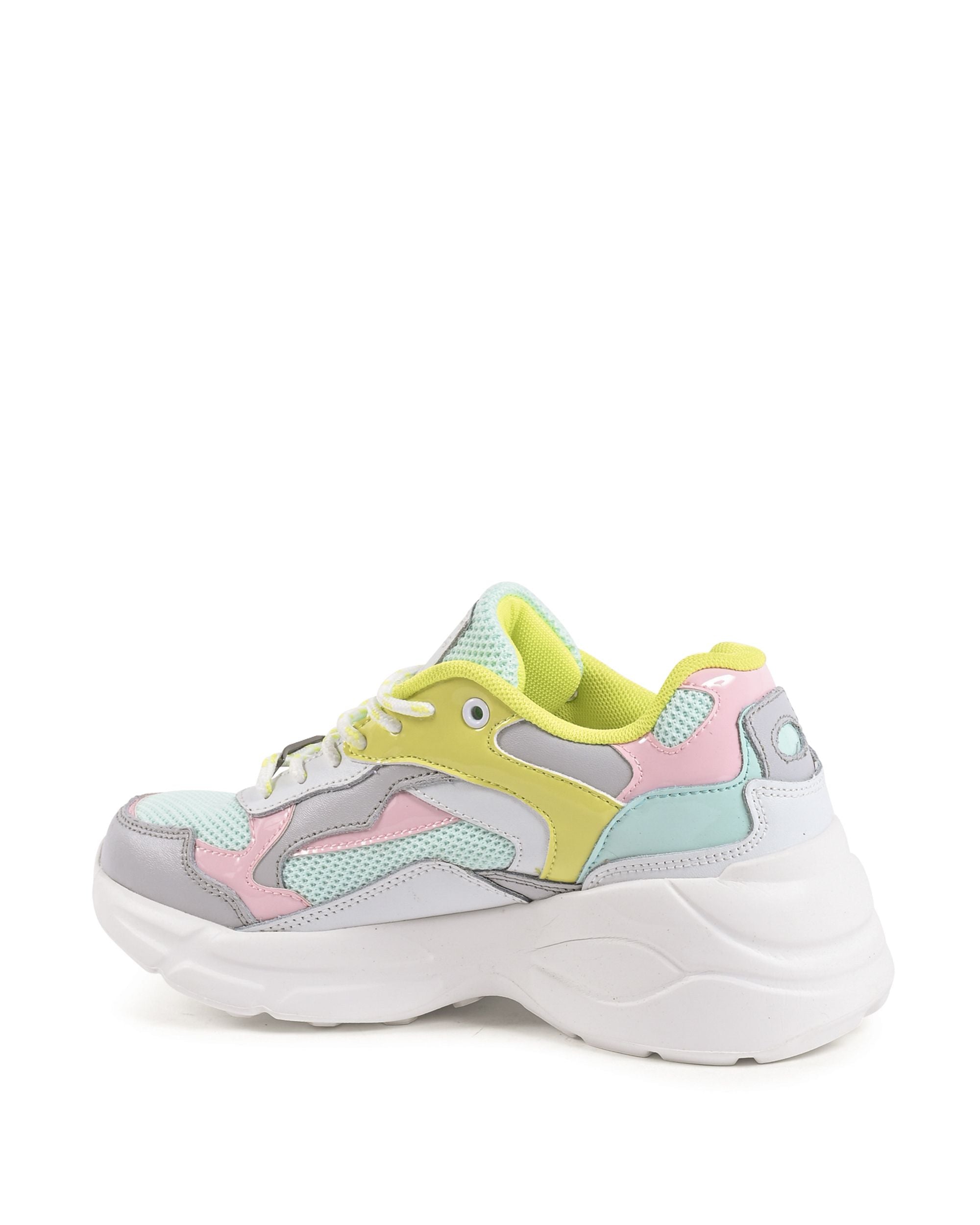 19V69 Italia Zapatillas de mujer Multicolor FI206002 BLANCO MULTICOLOR