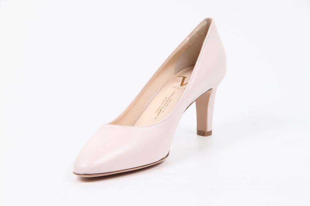V 1969 Italia Zapatos de salón con tacón bajo para mujer 5569 LAU70 PE LIOS15PEO CAPRETTO ELIOS PEONIA