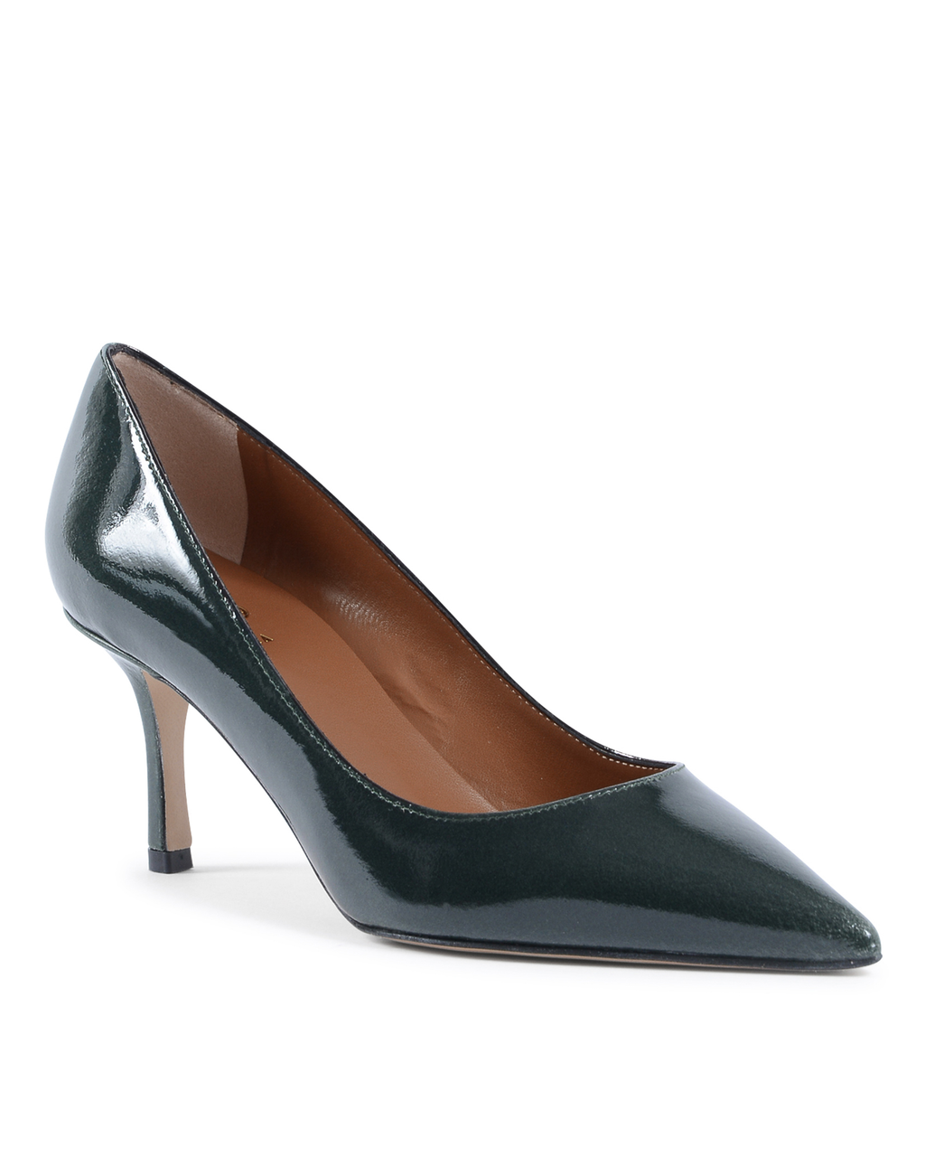 19V69 Italia Womens Pump Dark Green INES65 DARK GREEN PATENT