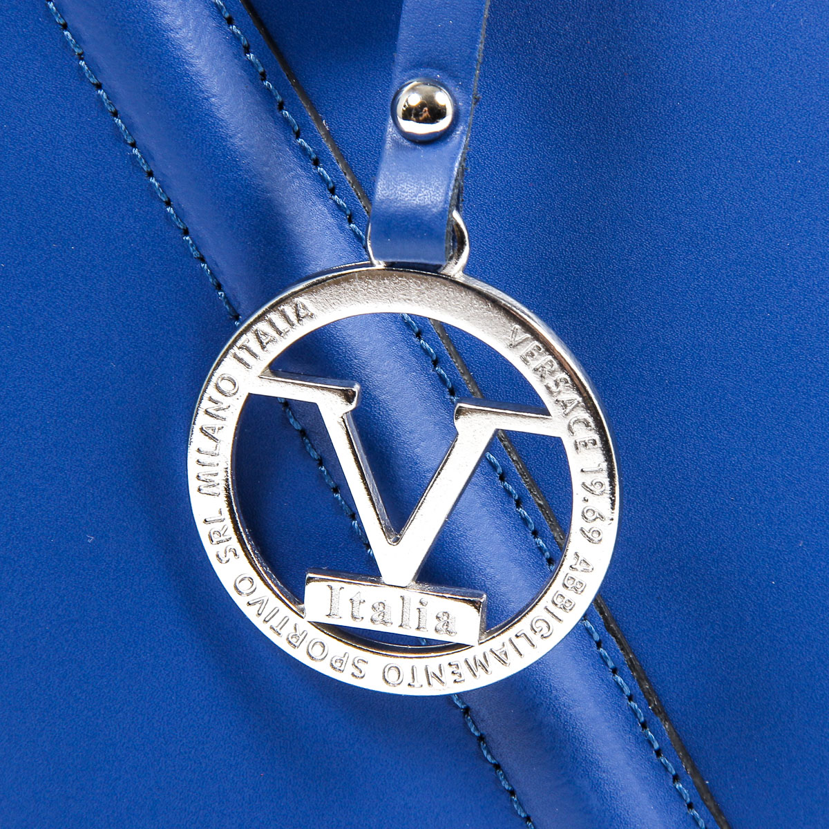 Bolso de mano para mujer V 1969 Italia V008-S RUGA BLUETTE